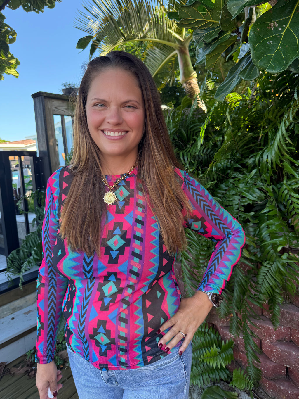 Retro Funk Mesh Top by Rowdy Crowd Clothing - BFF Here