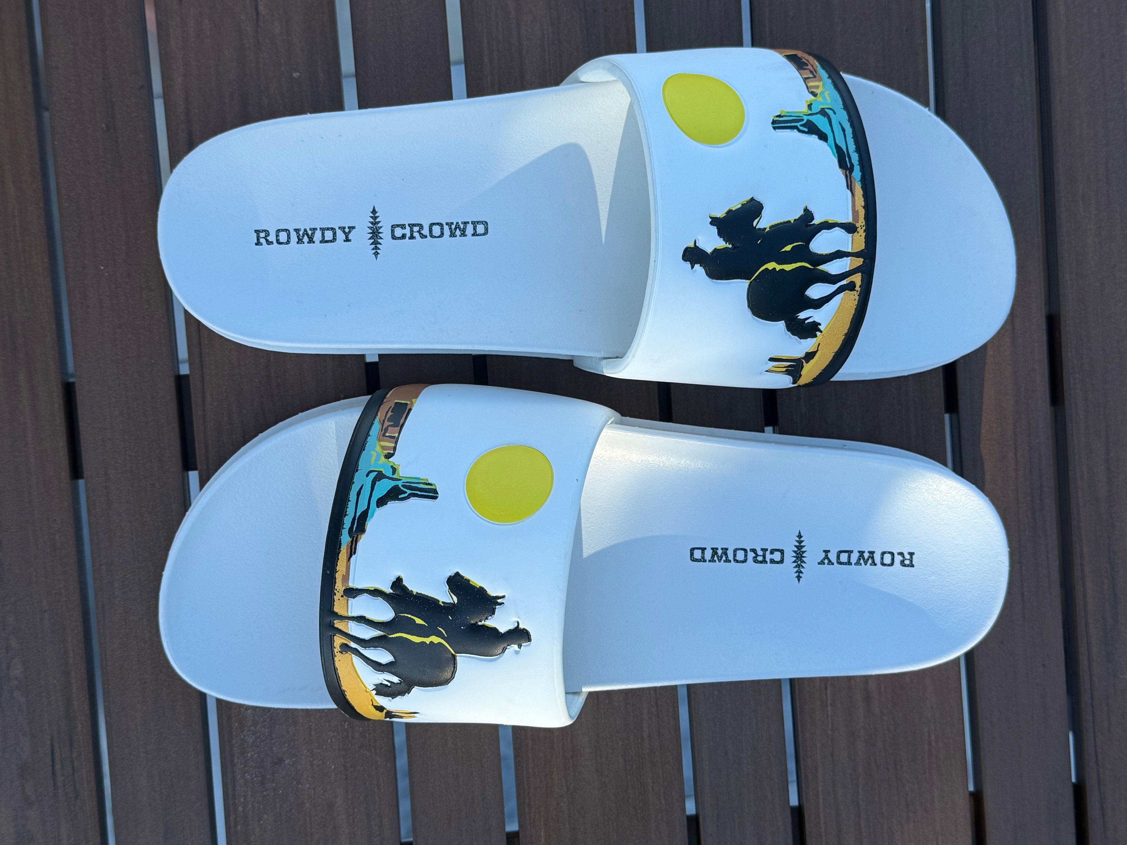 Sunset Rider Slides (Choice of Color) - BFF Here