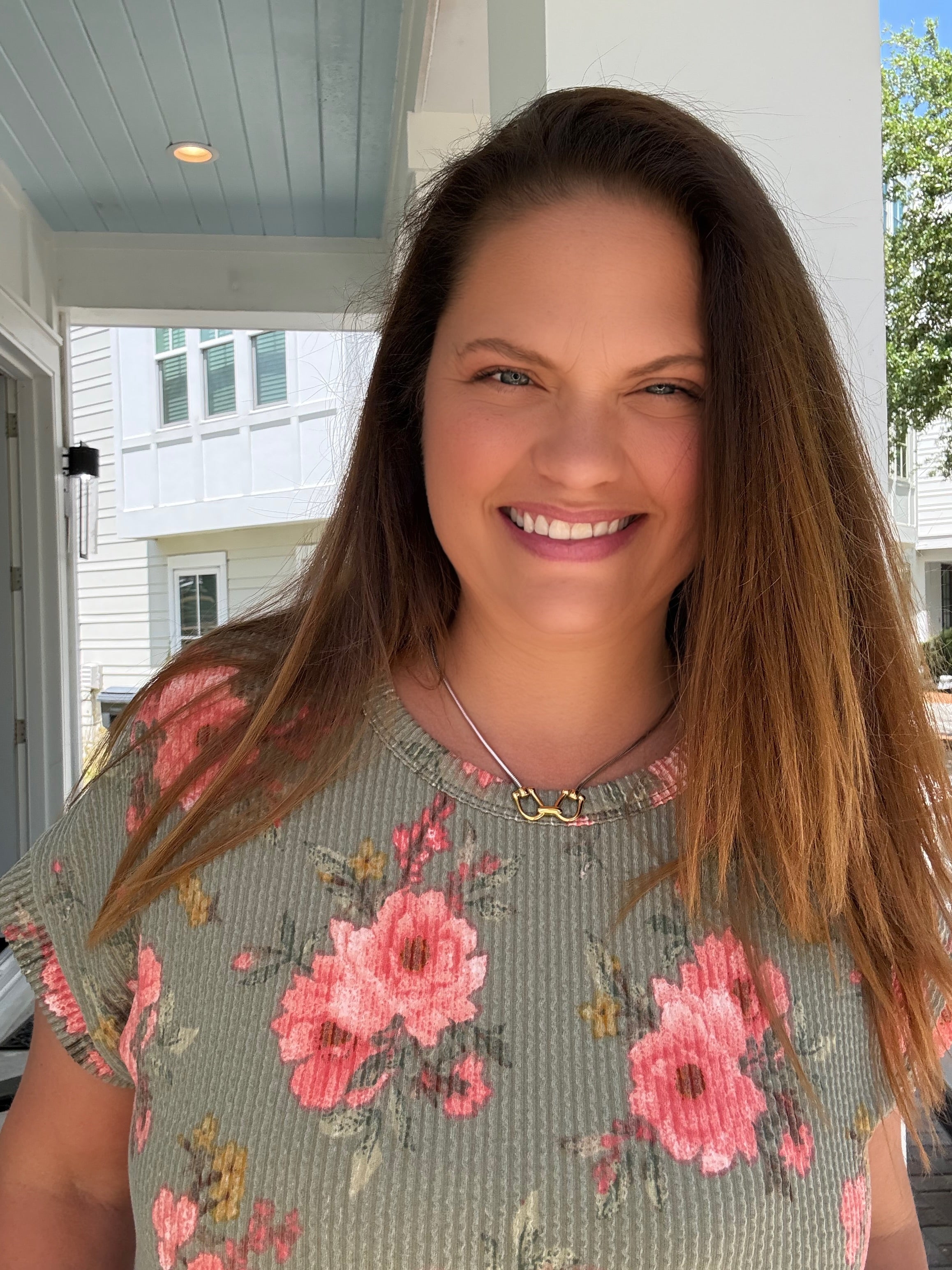 Mini Floral Olive Dress by HeimishUSA (ARRAY) — Ships 2-3 weeks - BFF Here