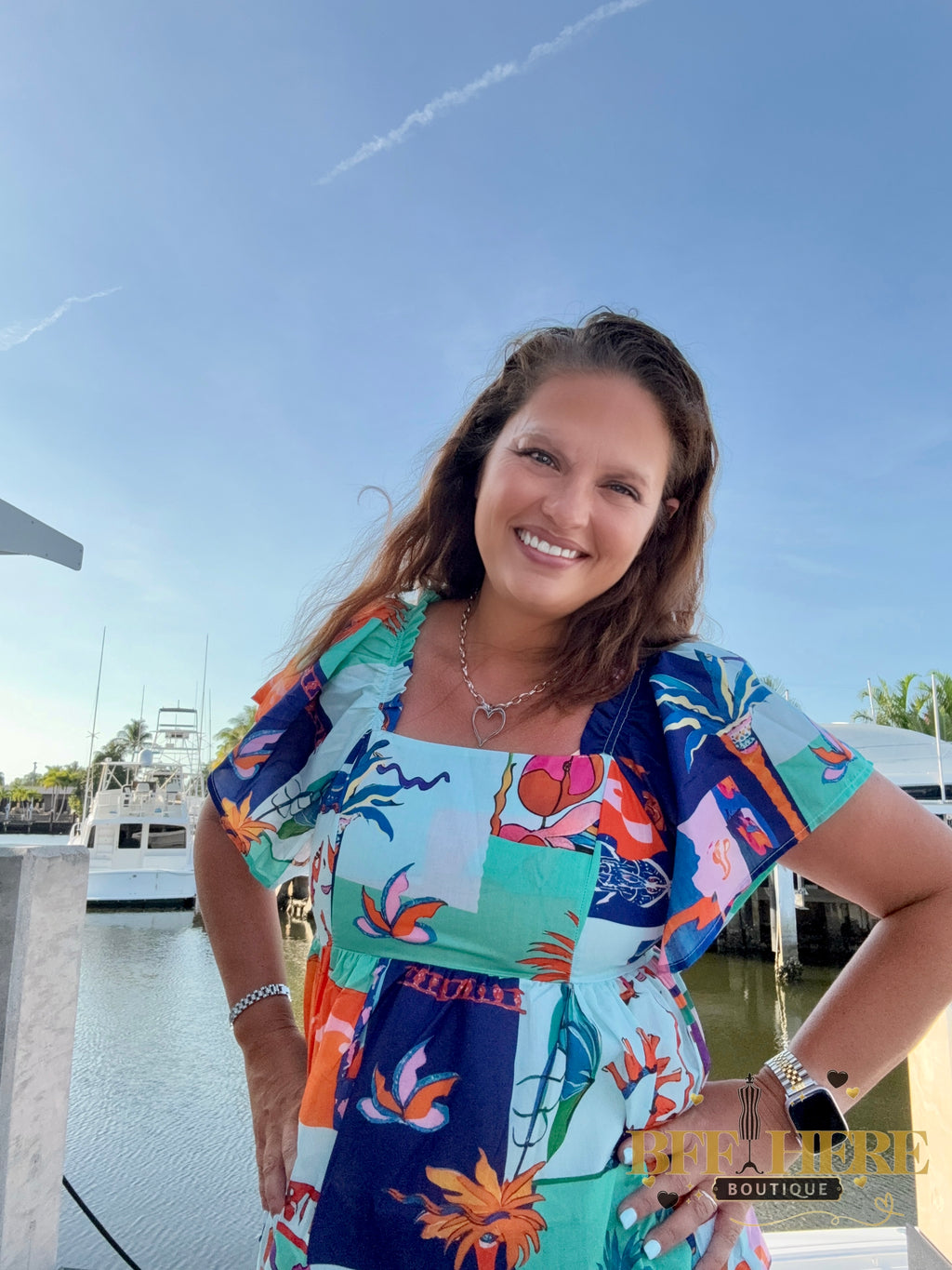 Island Time Vibes Top - BFF Here