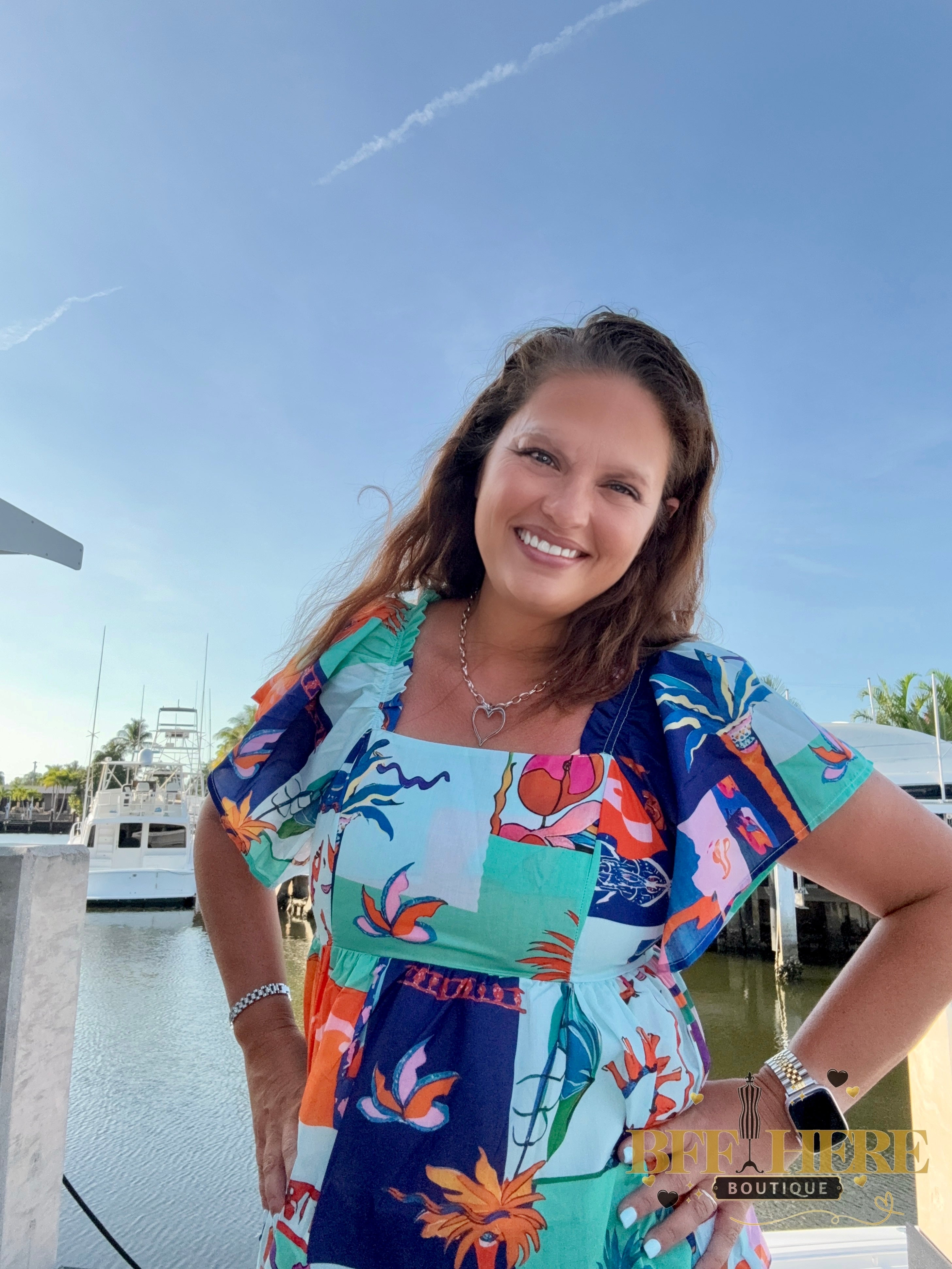 Island Time Vibes Top - BFF Here
