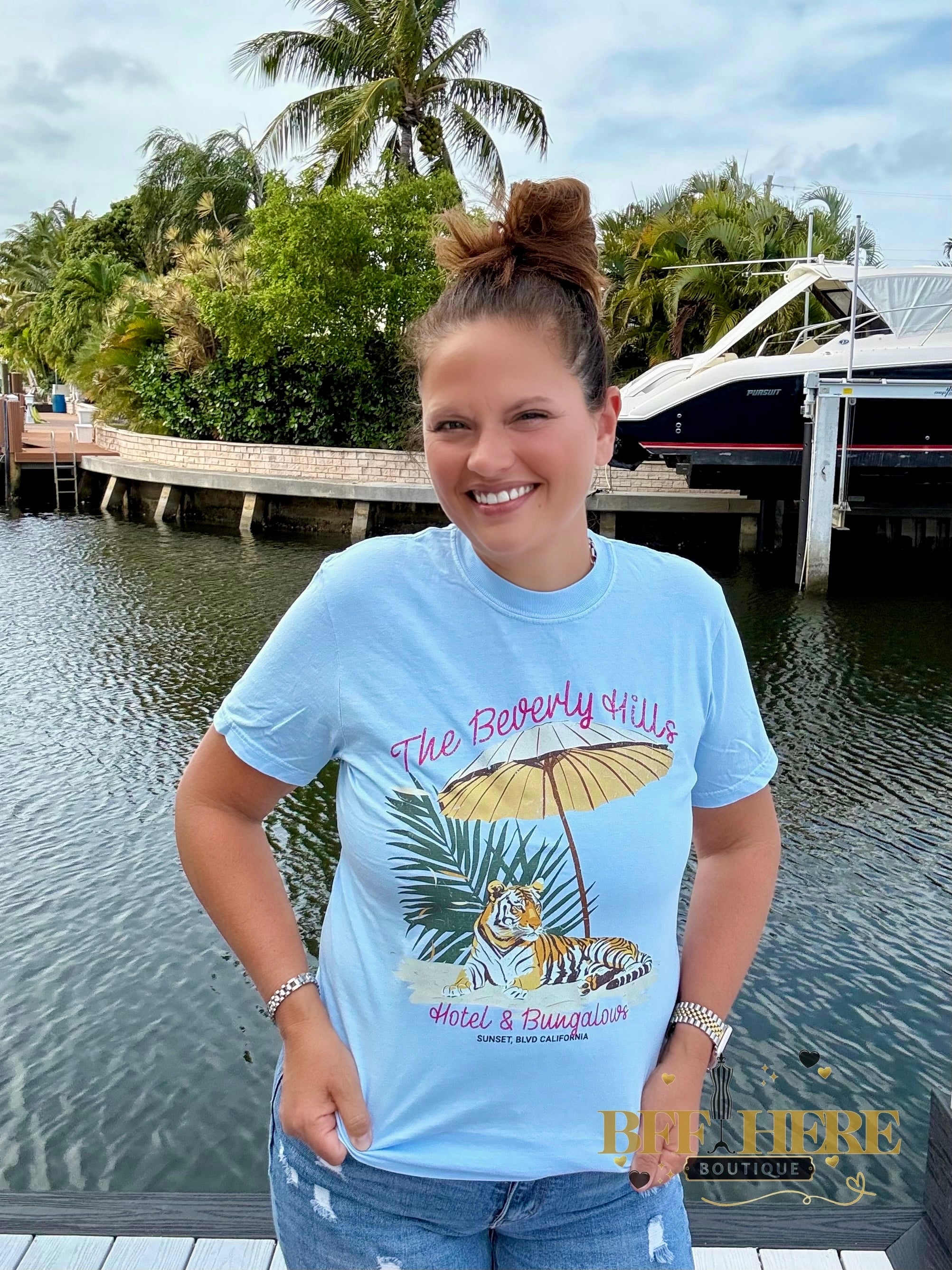 Beverly Hills Babe Tee - BFF Here