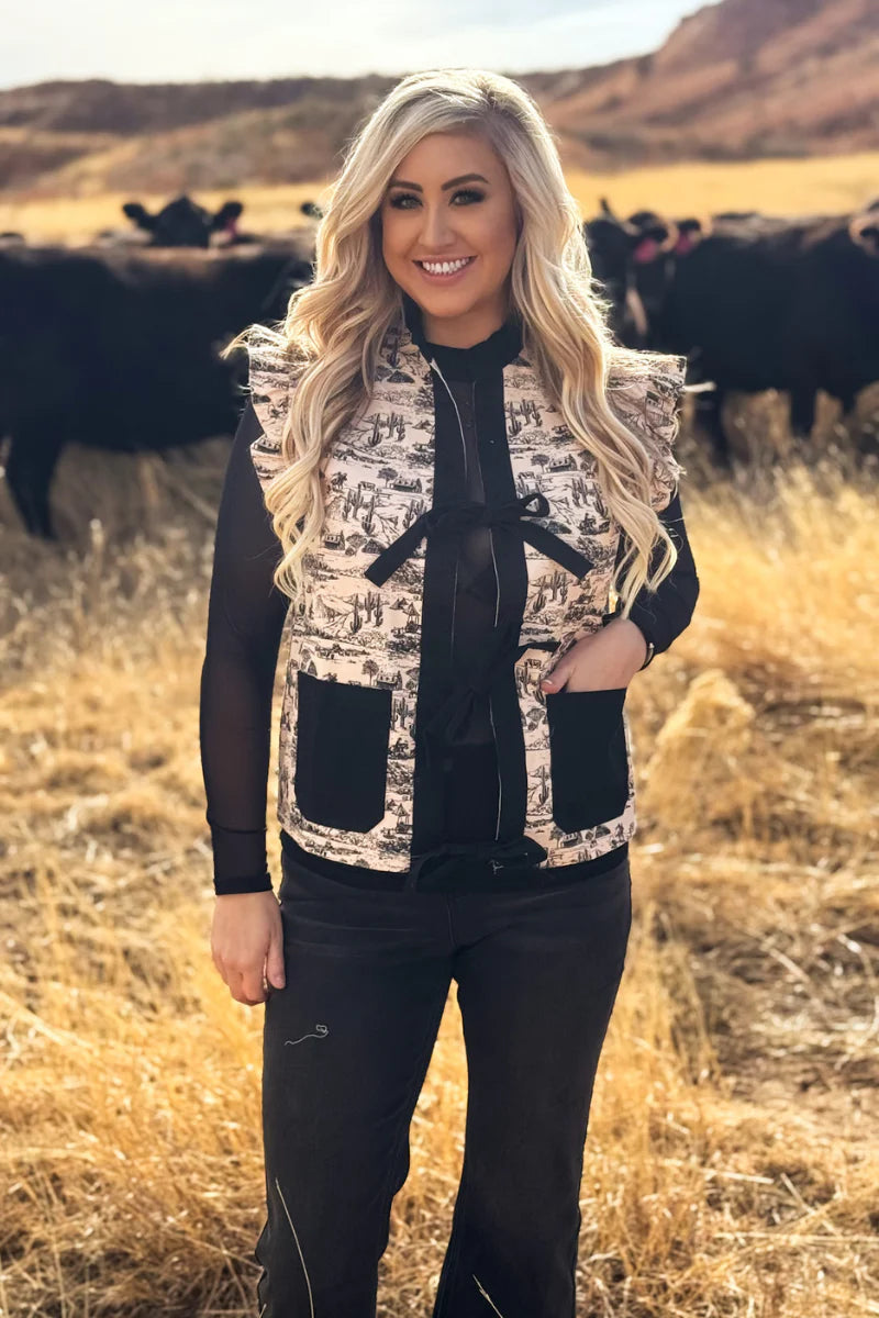 Frontier Belle Vest by Sterling Kreek - BFF Here