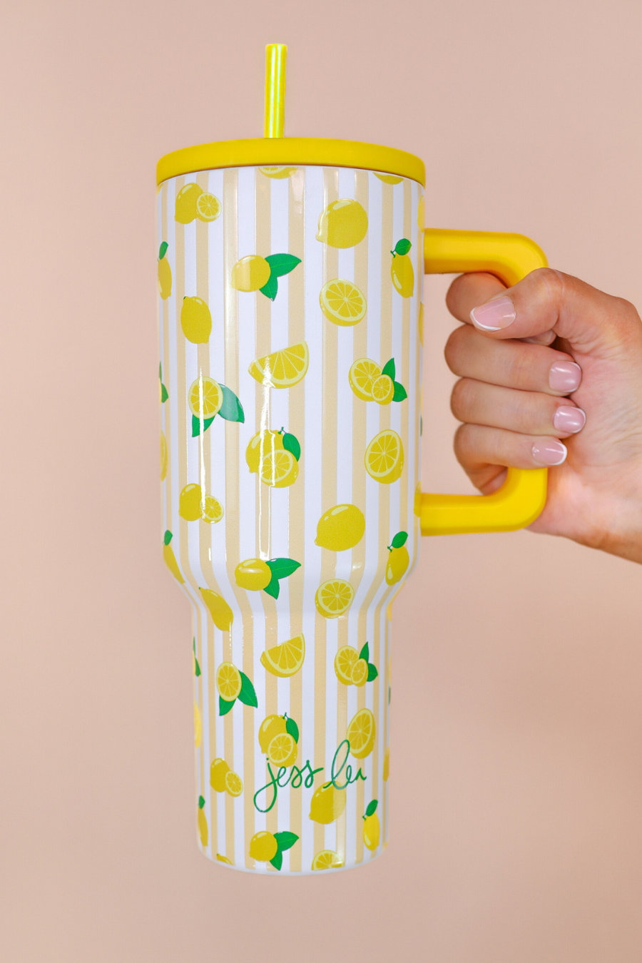 PREORDER- Lemon Drop Tumbler by Jess Lea - BFF Here