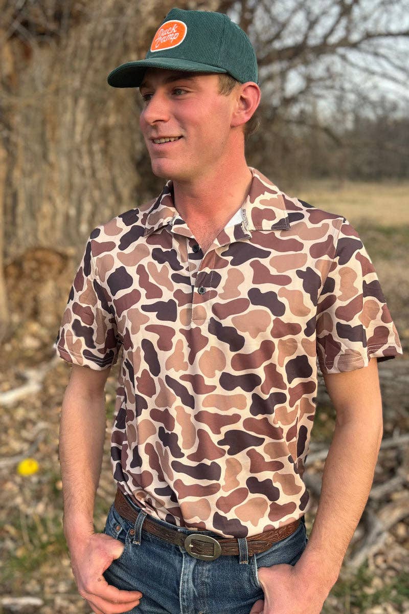 You Can't See Me Men's Polo By Sterling Kreek - BFF Here