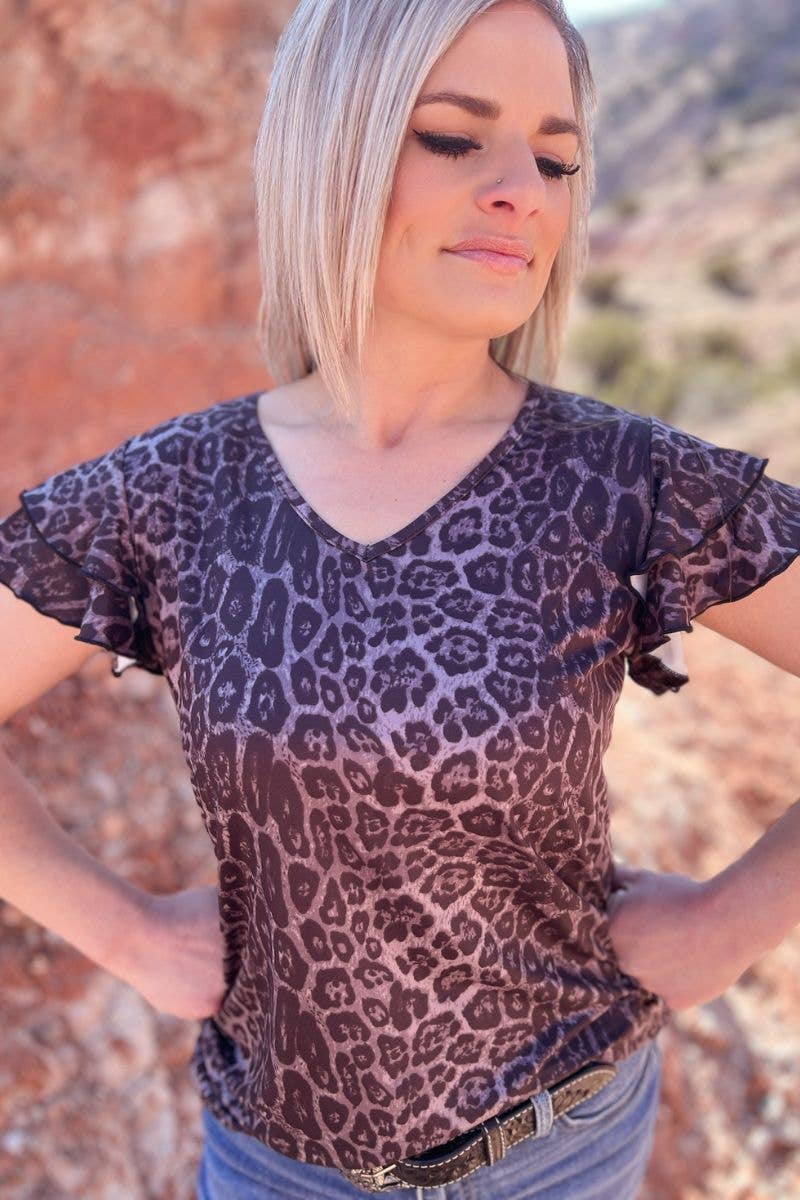 The Night Leopard Top by Sterling Kreek - BFF Here