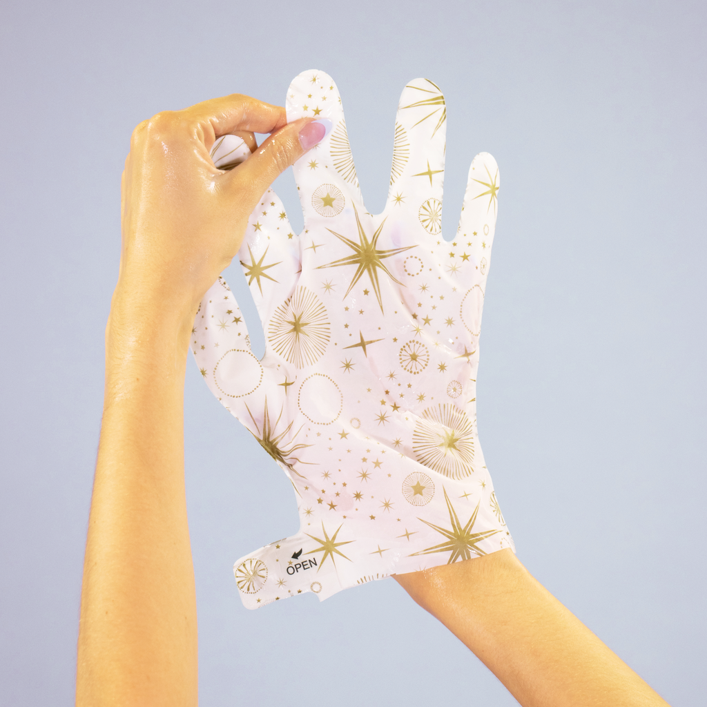 Holiday Manifest Miracles Smoothing Hand Masks - 2 Pairs - BFF Here