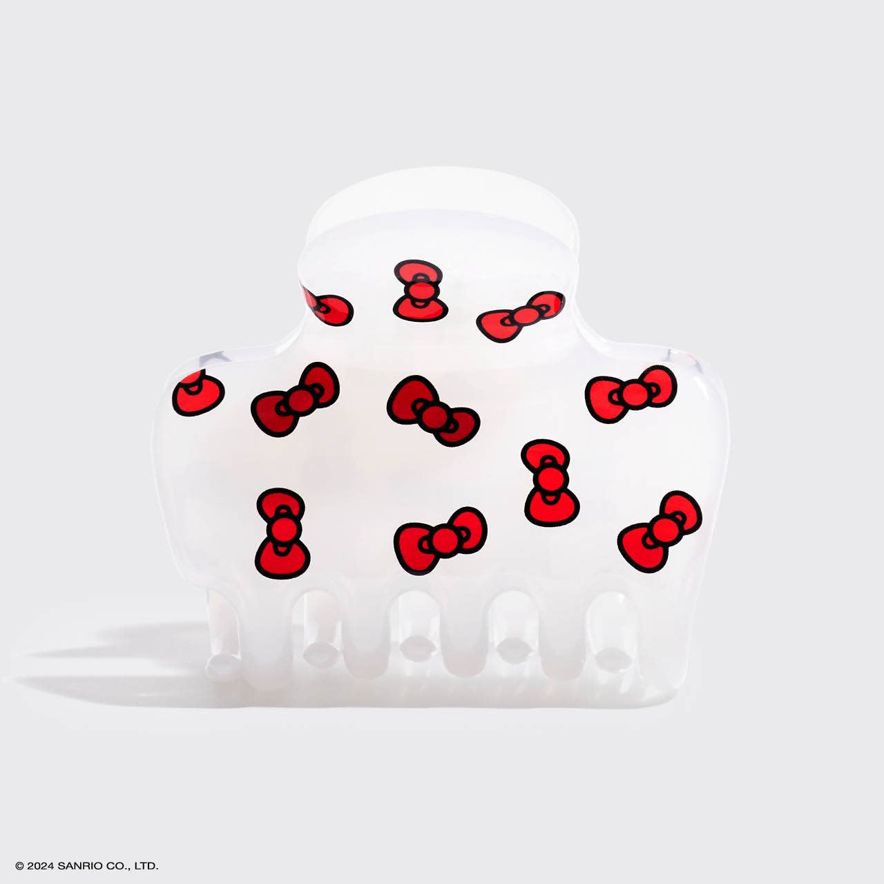 Hello Kitty x Kitsch Recycled Puffy Claw Clip- Kitty Bows - BFF Here