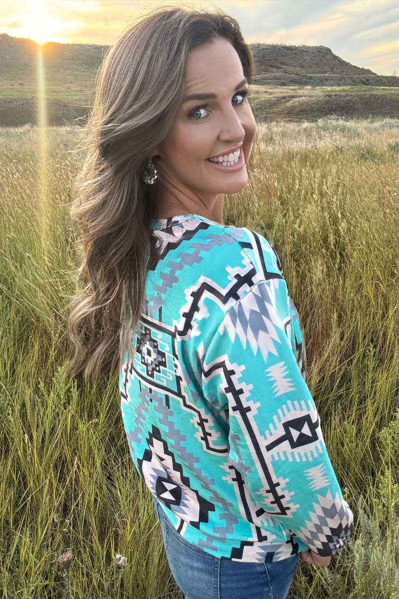 Blue Ridge Top by Sterling Kreek - BFF Here