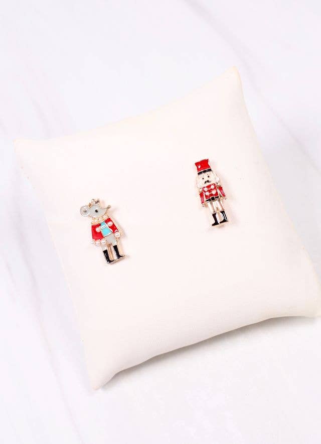 Nutcracker Suite Dreams Earring RED - BFF Here