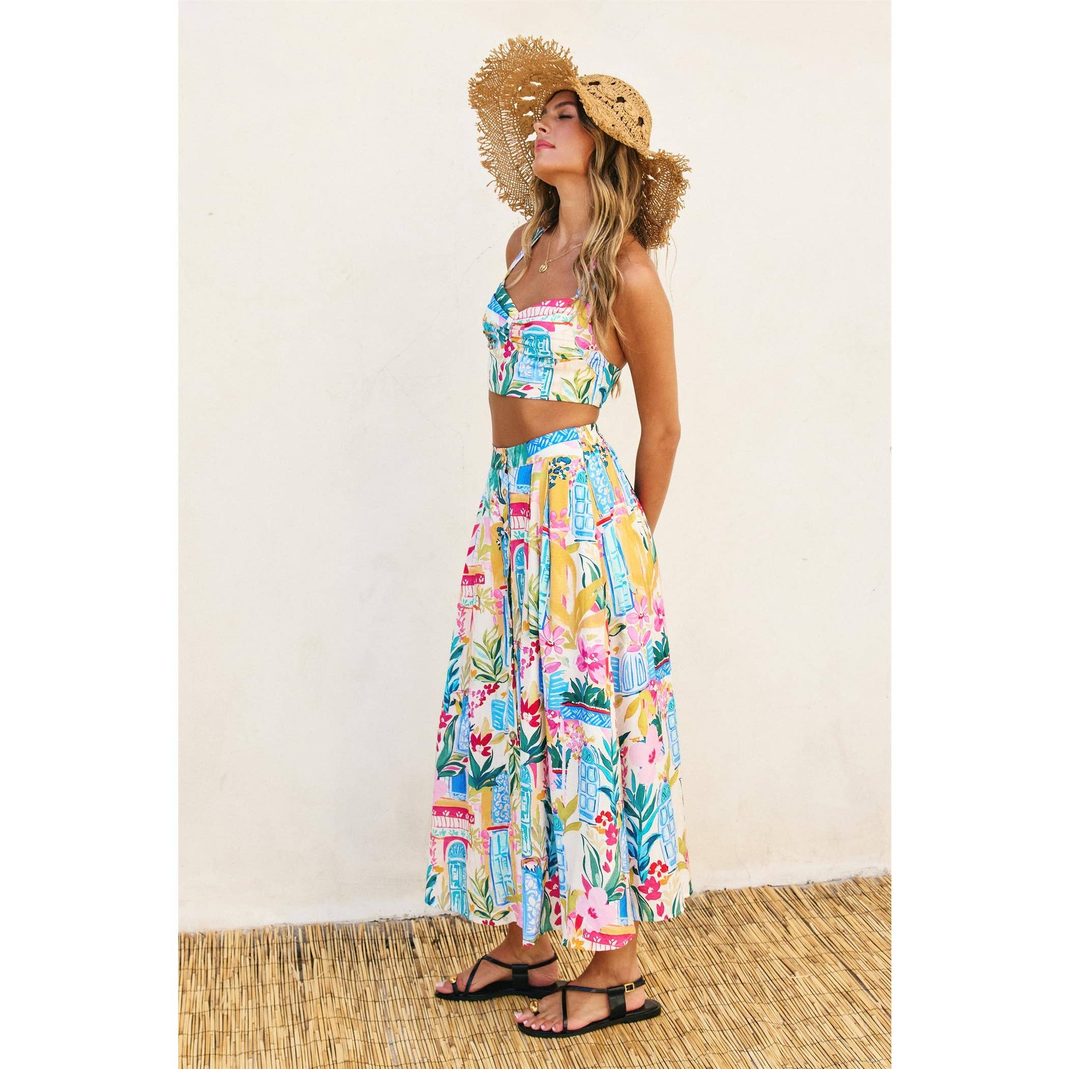 Tropical Tiki Breeze Skirt - BFF Here