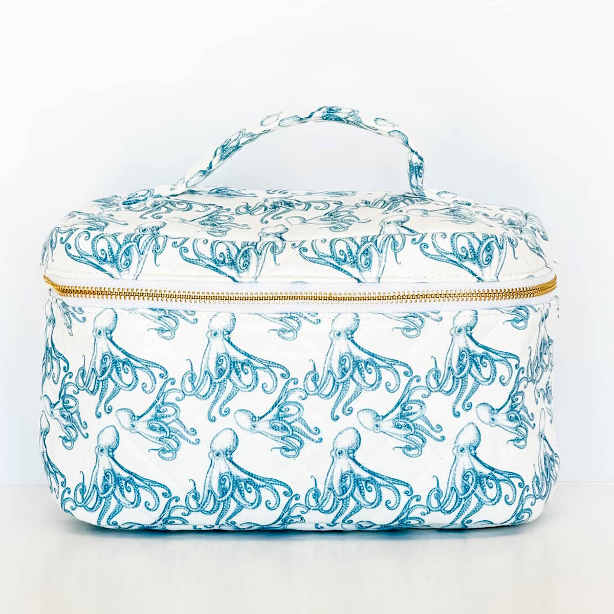 Seafaring Style: Octopus Print Travel Case / Choice of Style - BFF Here