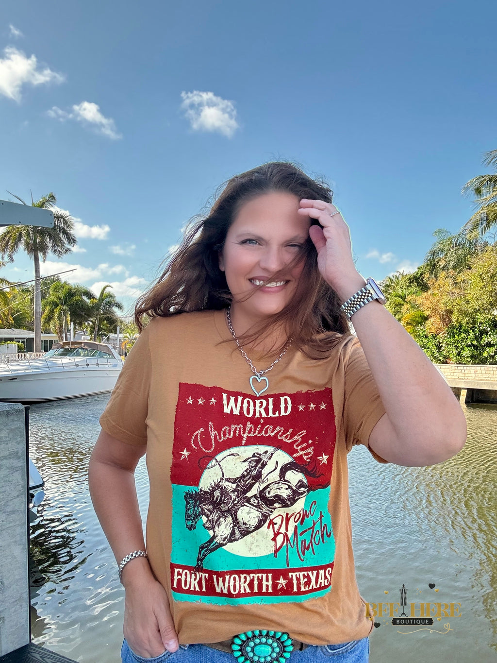Bronc Match Tee - BFF Here