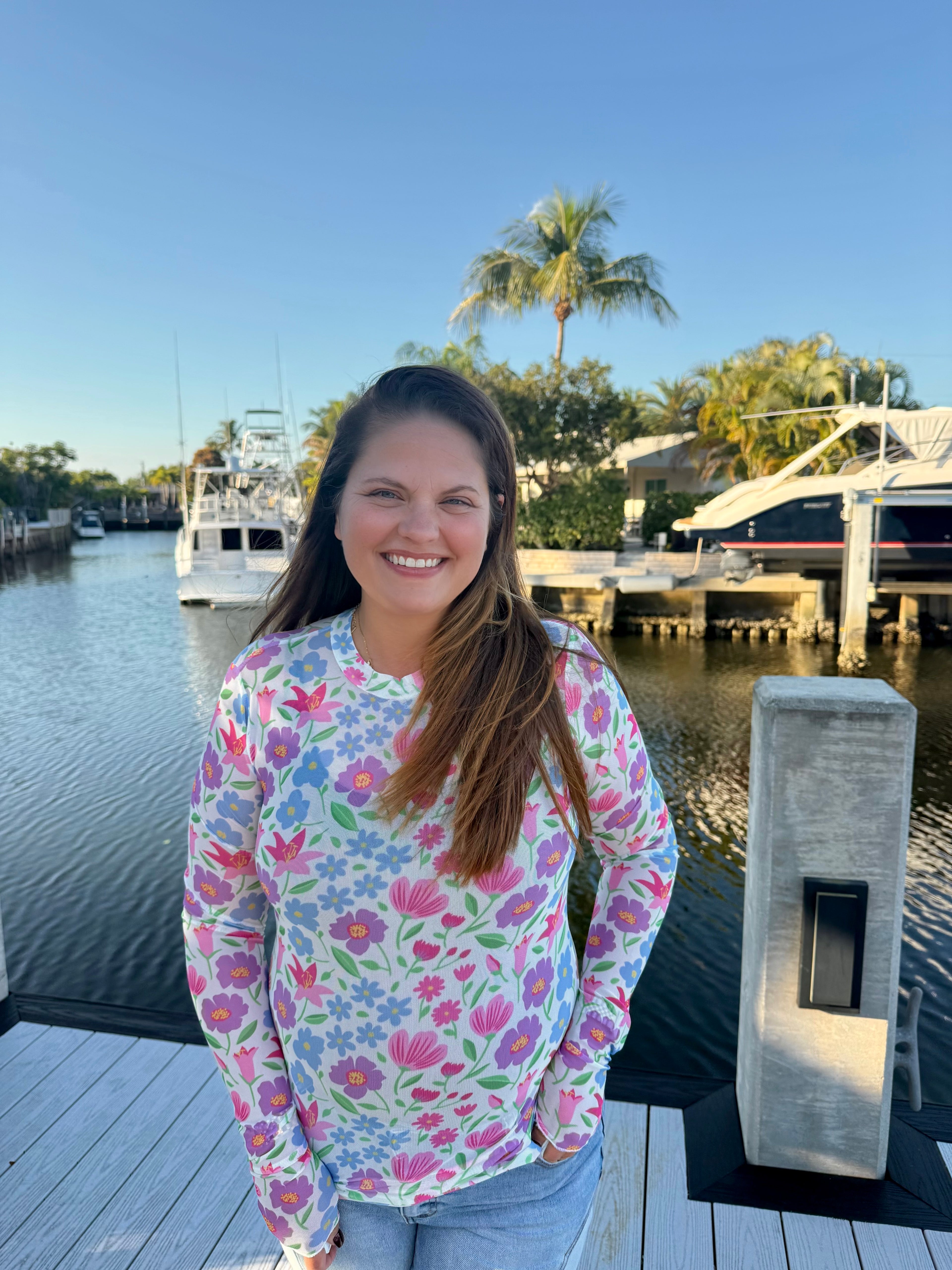 Kate Mesh Top / Spring Meadow by Jess Lea - BFF Here