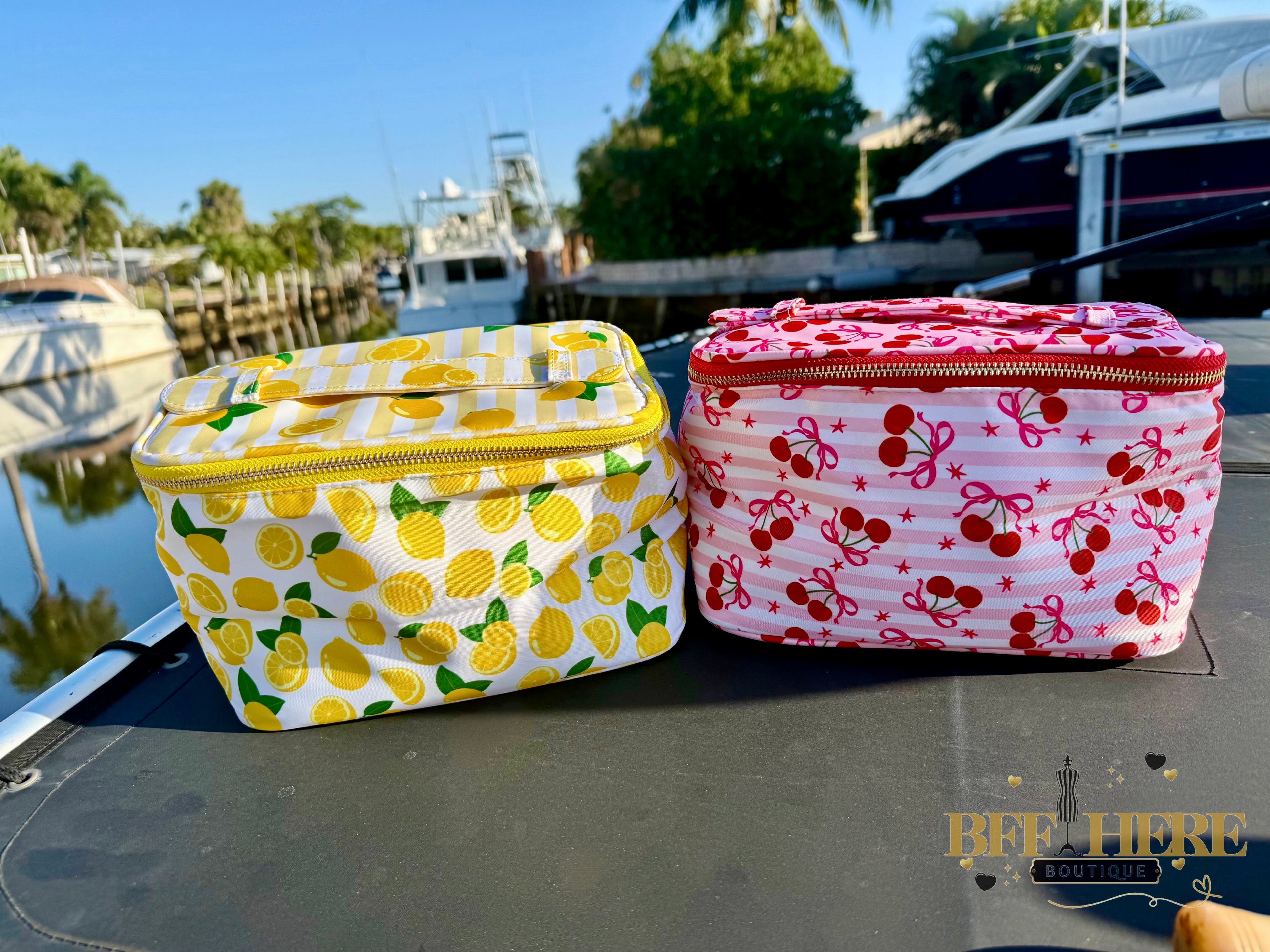 Cherry Bomb Travel Bag by Jess Lea - BFF Here