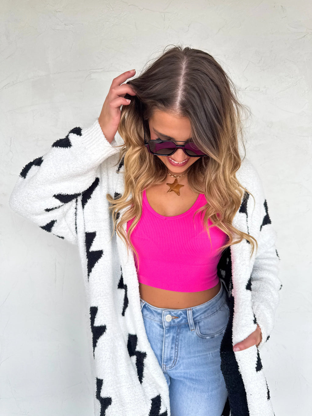 PREORDER: Lighting & Cheetah Cloud Cardigan by Blakeley (ETA: Late November) - BFF Here