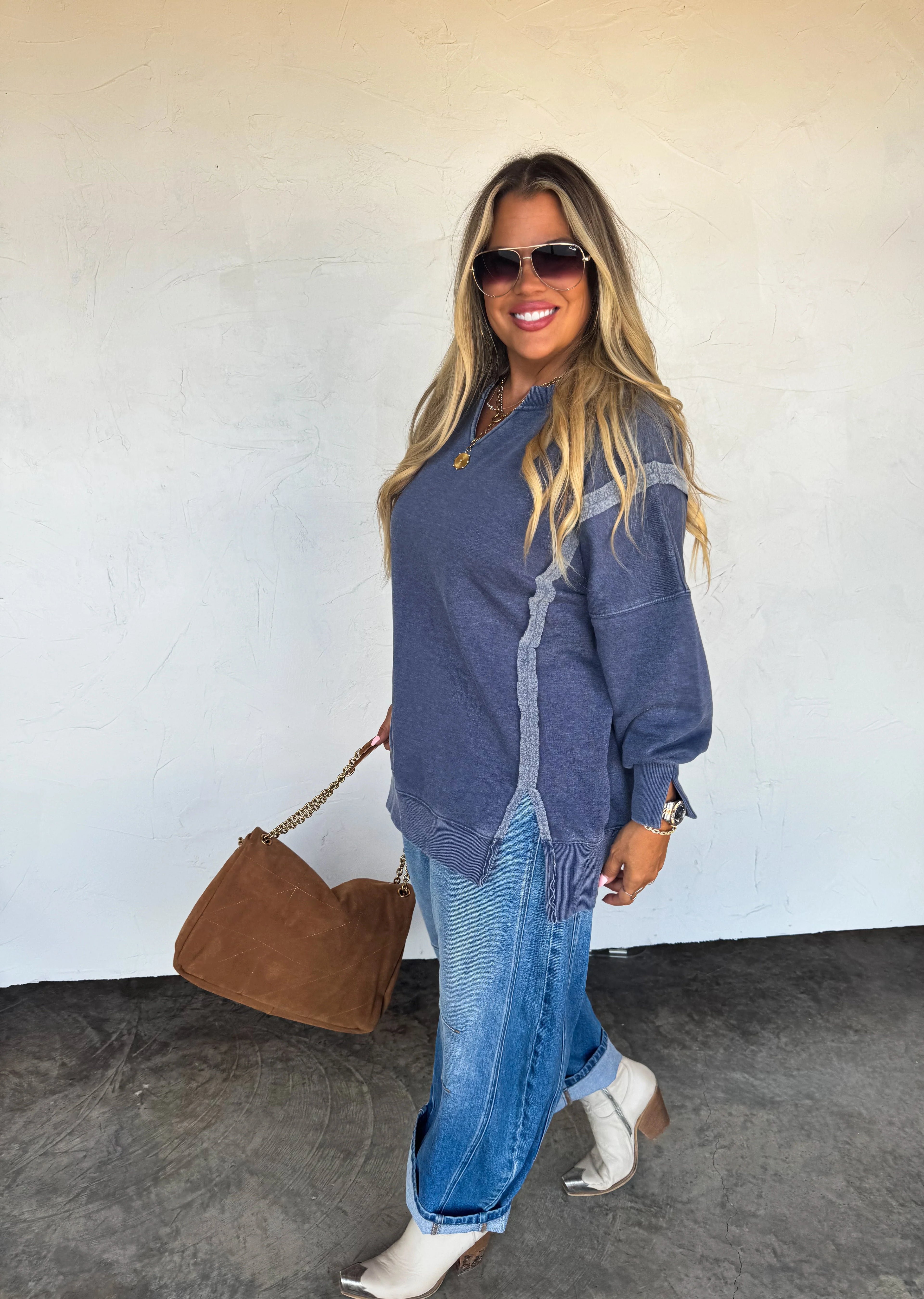 PREORDER: The Comfy Cut Sweatshirt by Blakeley (ETA: Early December) - BFF Here