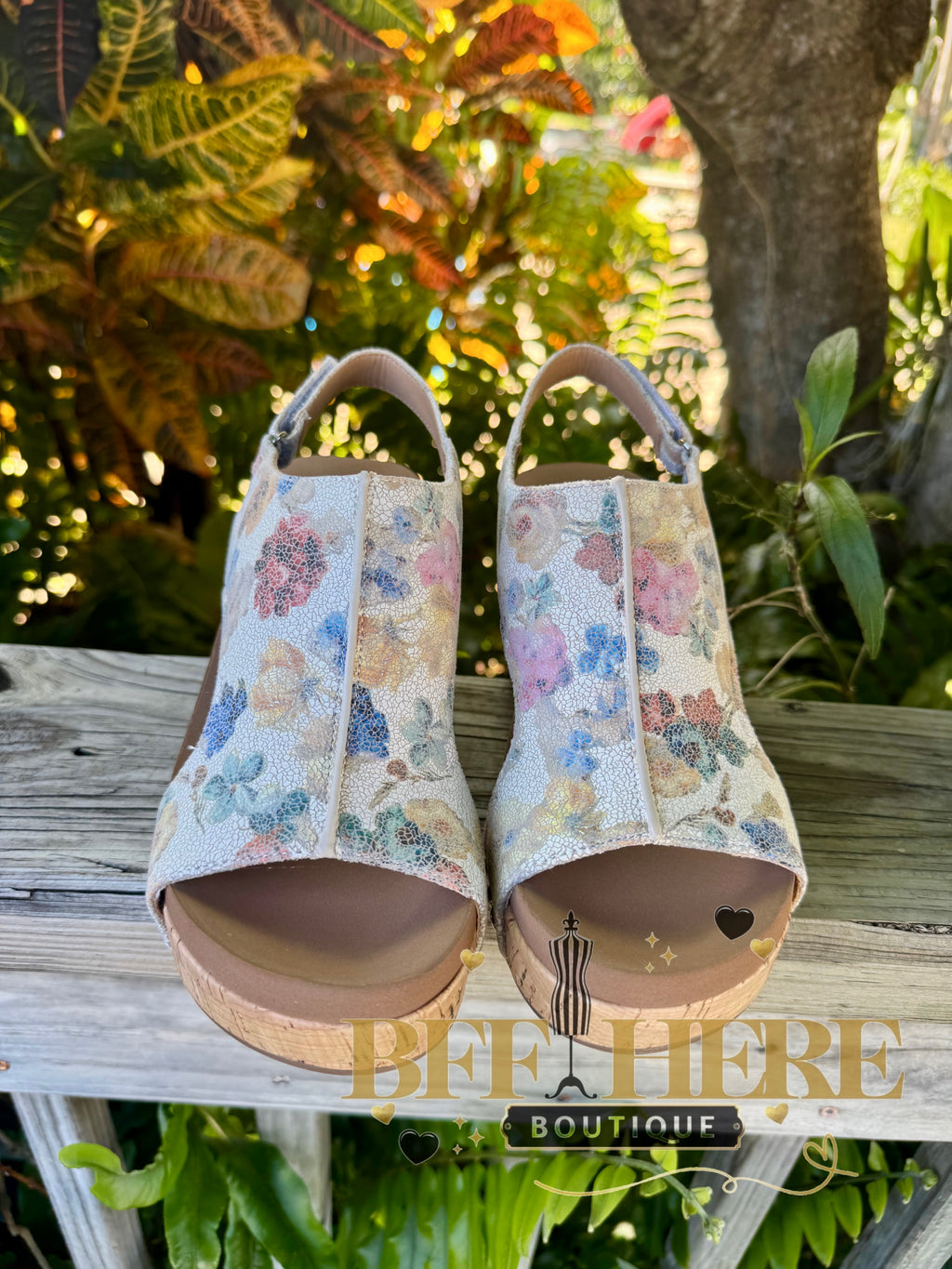 Carley - Putty Washed Flower by Corkys - BFF Here