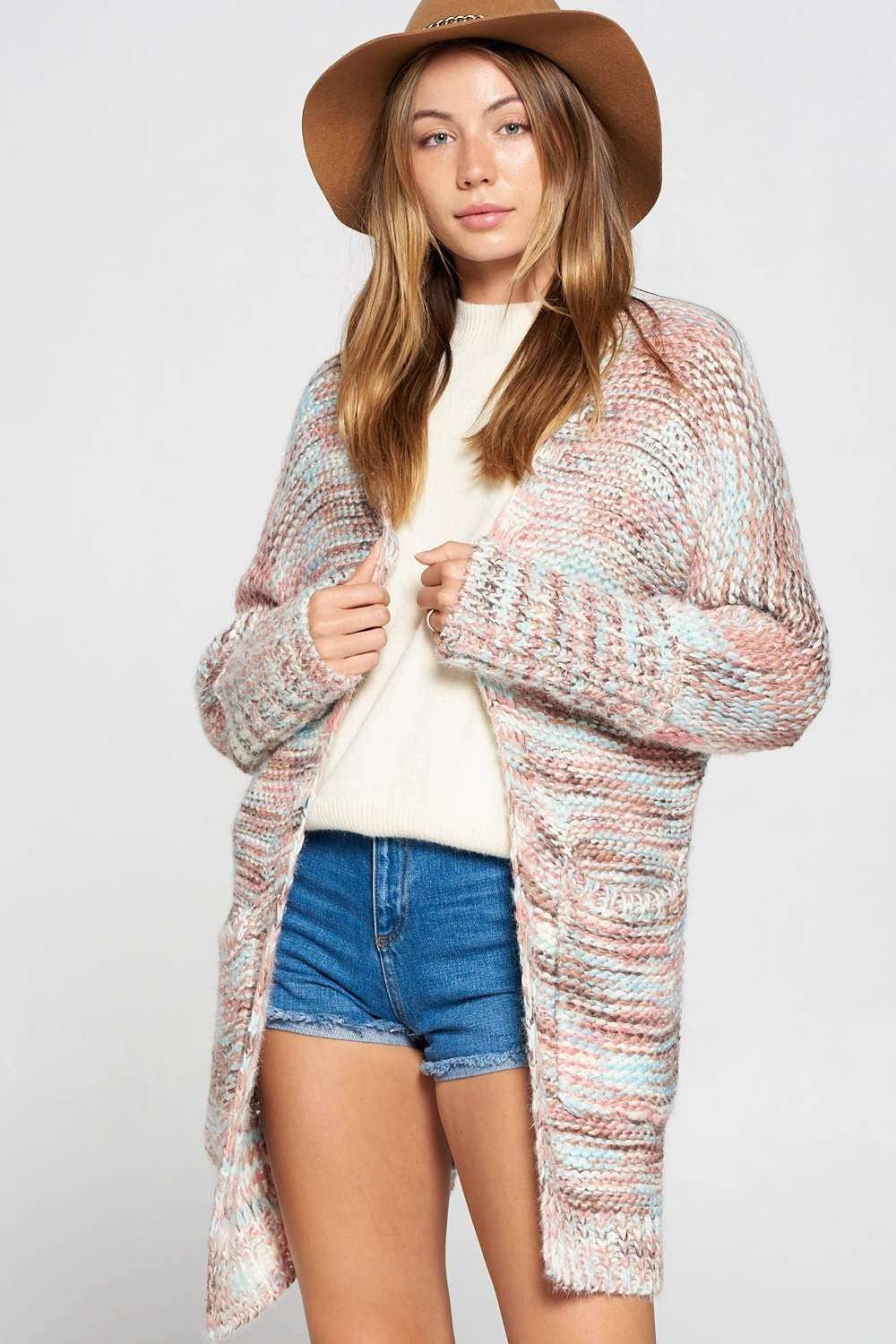 Cozy Horizon Chunky Knit Cardigan - BFF Here
