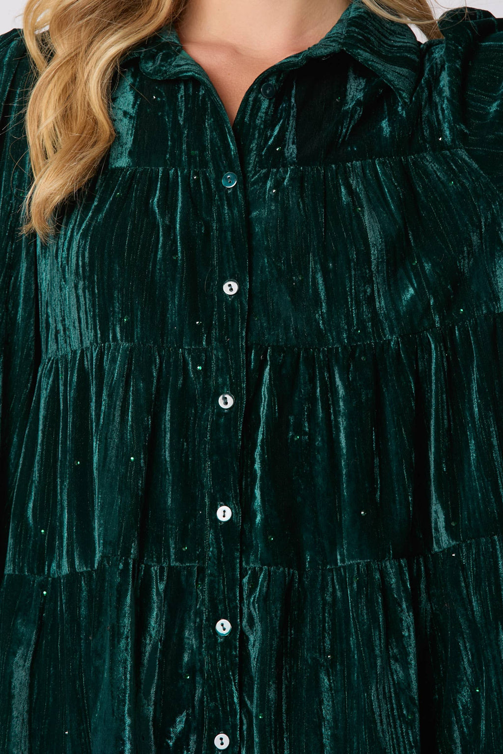 Forest Velvet Dress - BFF Here
