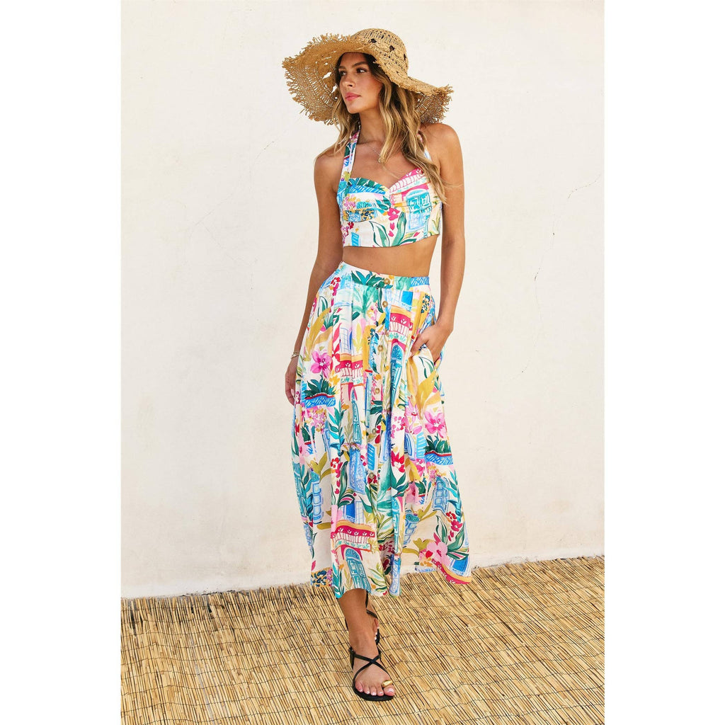 Tropical Tiki Breeze Skirt - BFF Here