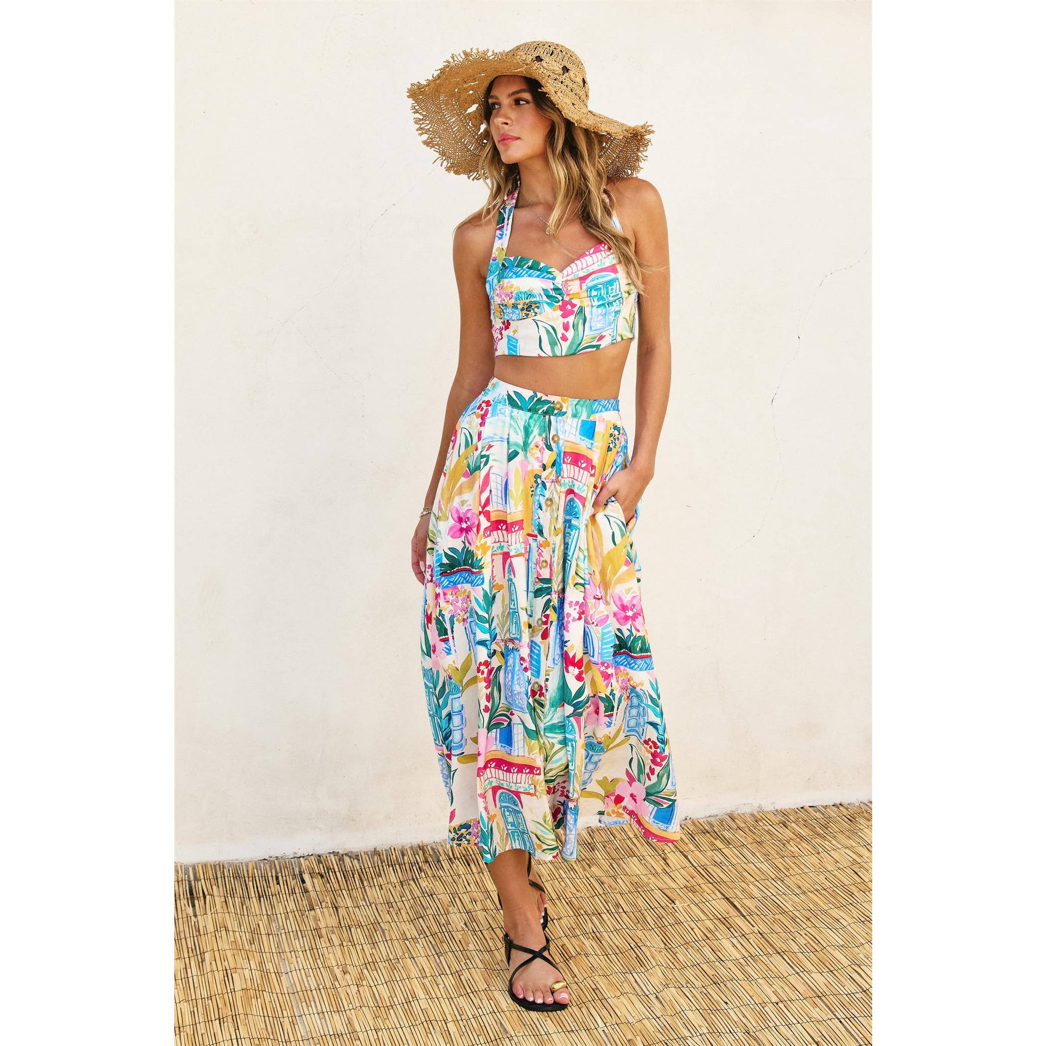 Tropical Tiki Breeze Skirt - BFF Here
