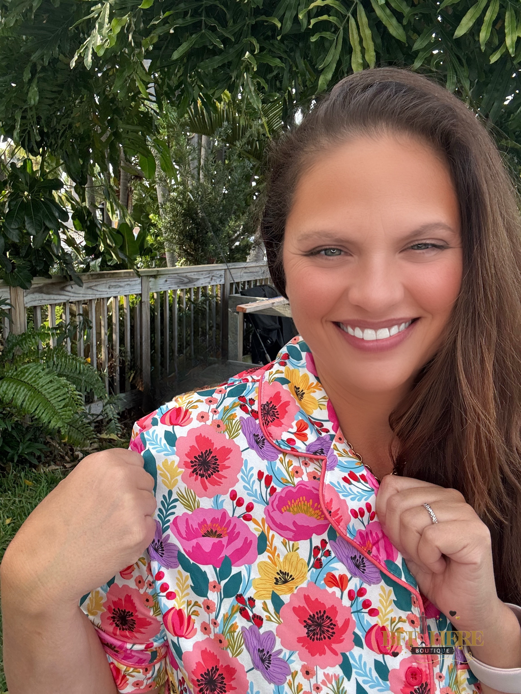 Fields of Floral Ruffle Pajama Set by Jess Lea - BFF Here