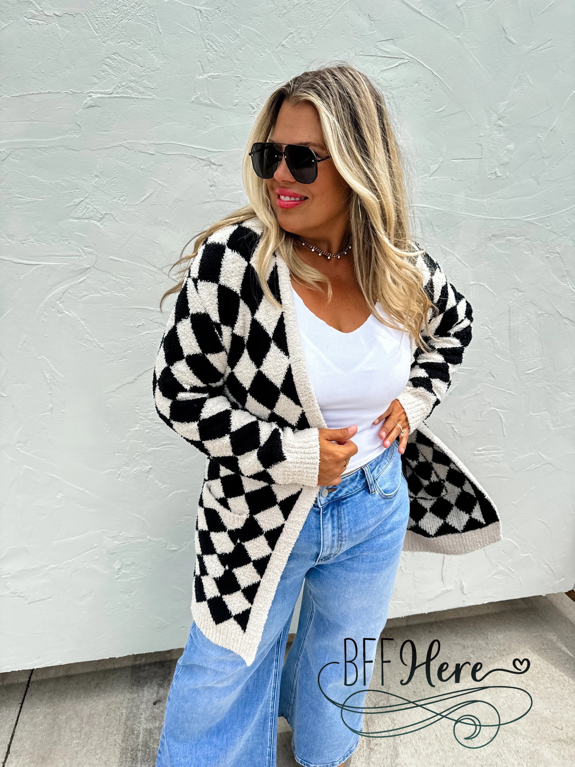 PREORDER: Diamond Cloud Cardigan by Blakeley (Ships End of September) - BFF Here