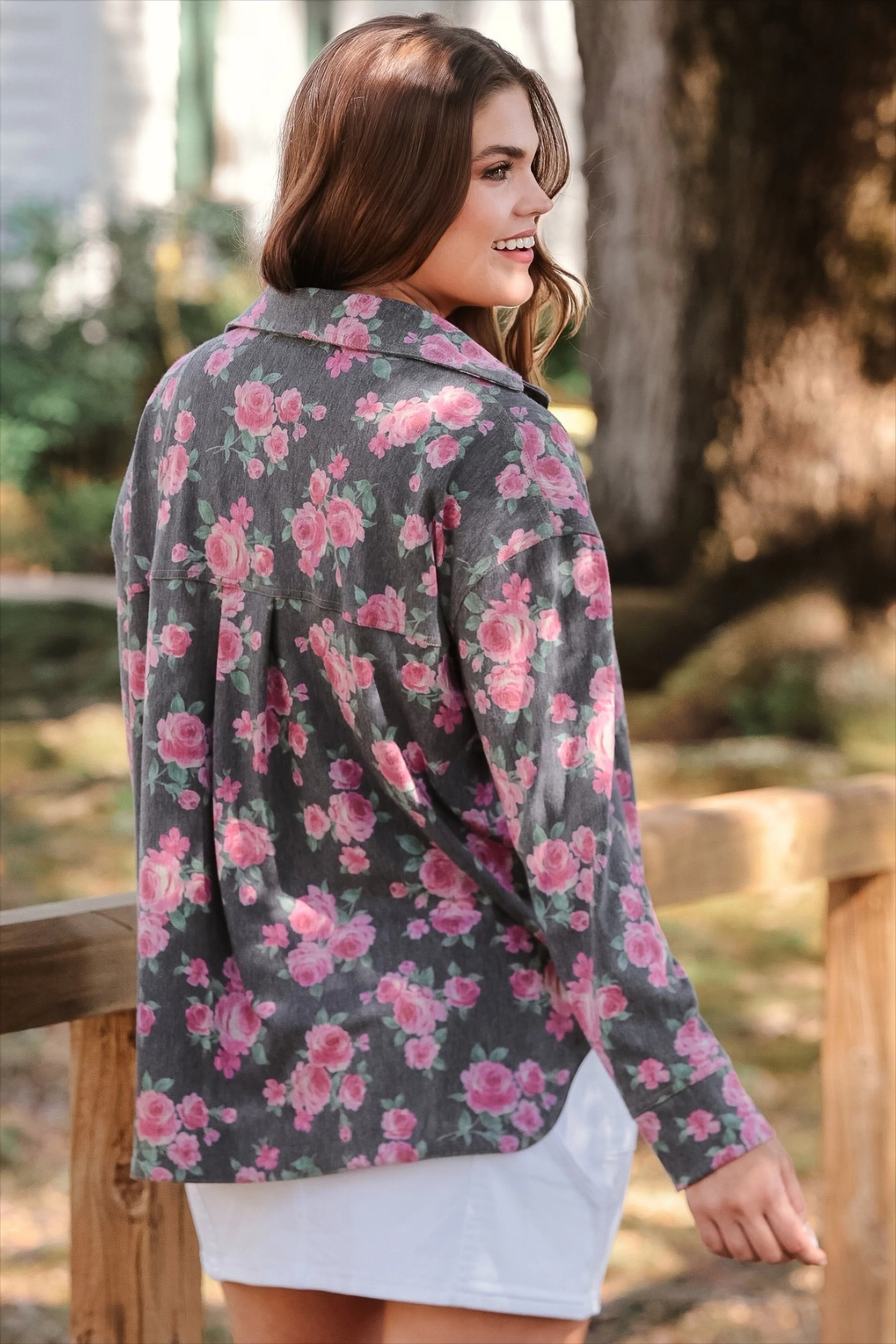 Rosie Refined Denim Shacket by Jess Lea - BFF Here