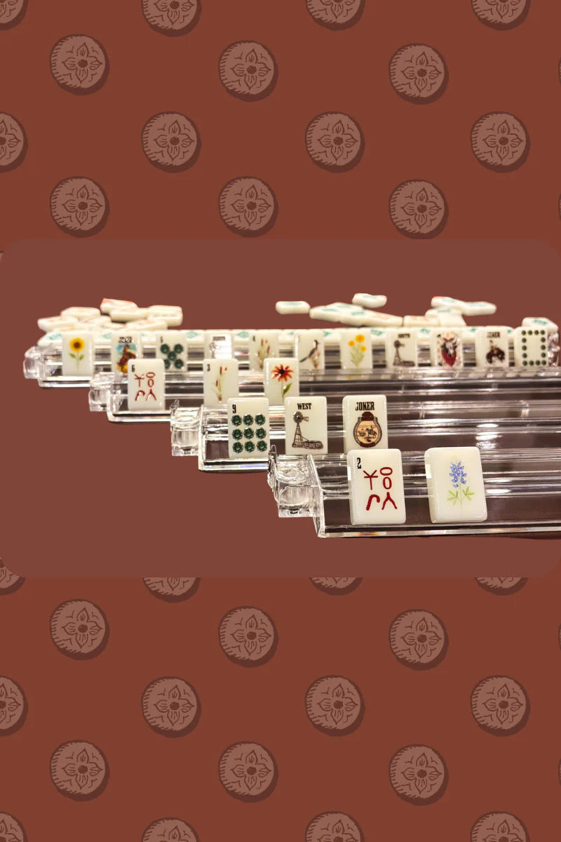Wild West Mahjong Racks ONLY (SET OF 4) by Sterling Kreek - BFF Here