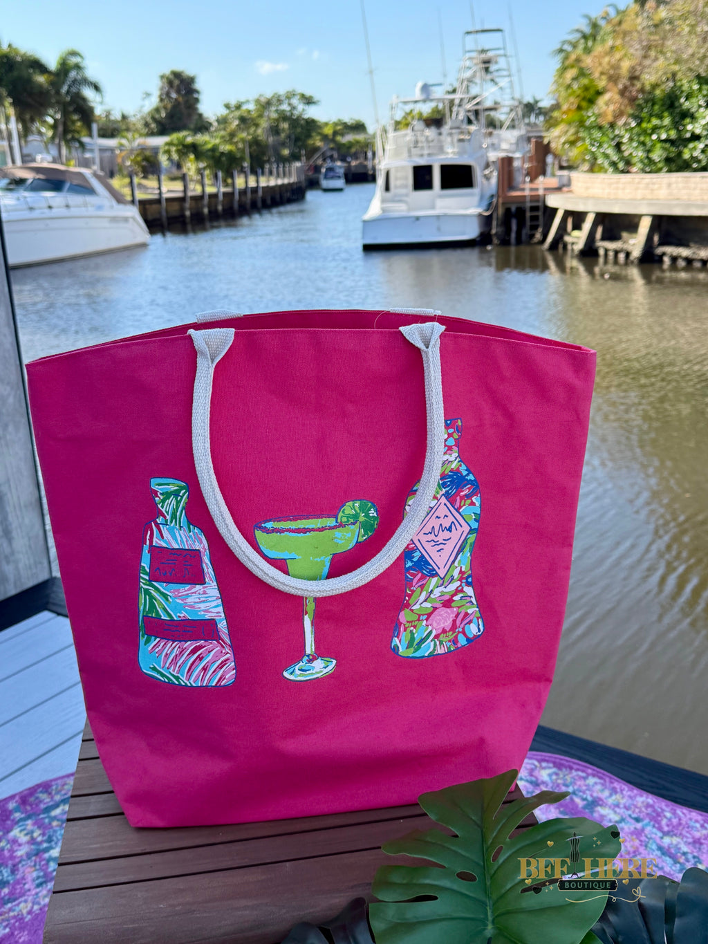 Tequila Sunrise Tropic Tote - BFF Here