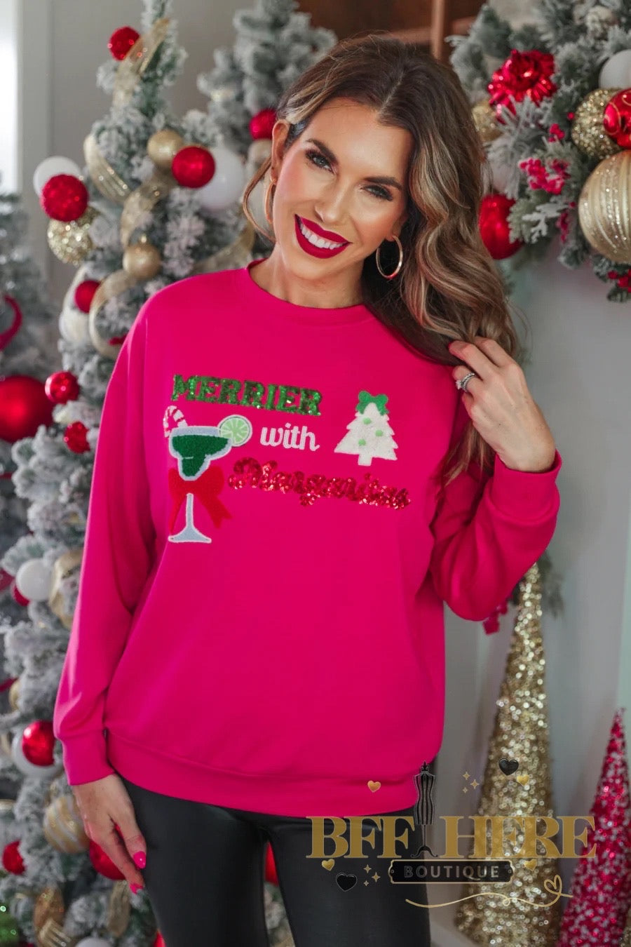 Merrier with Margaritas Pullover by Jess Lea