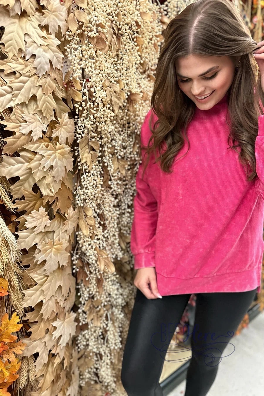 Alexis Corded Vintage Pullover / Choice of Color (Purple Ships Middle of December) - BFF Here