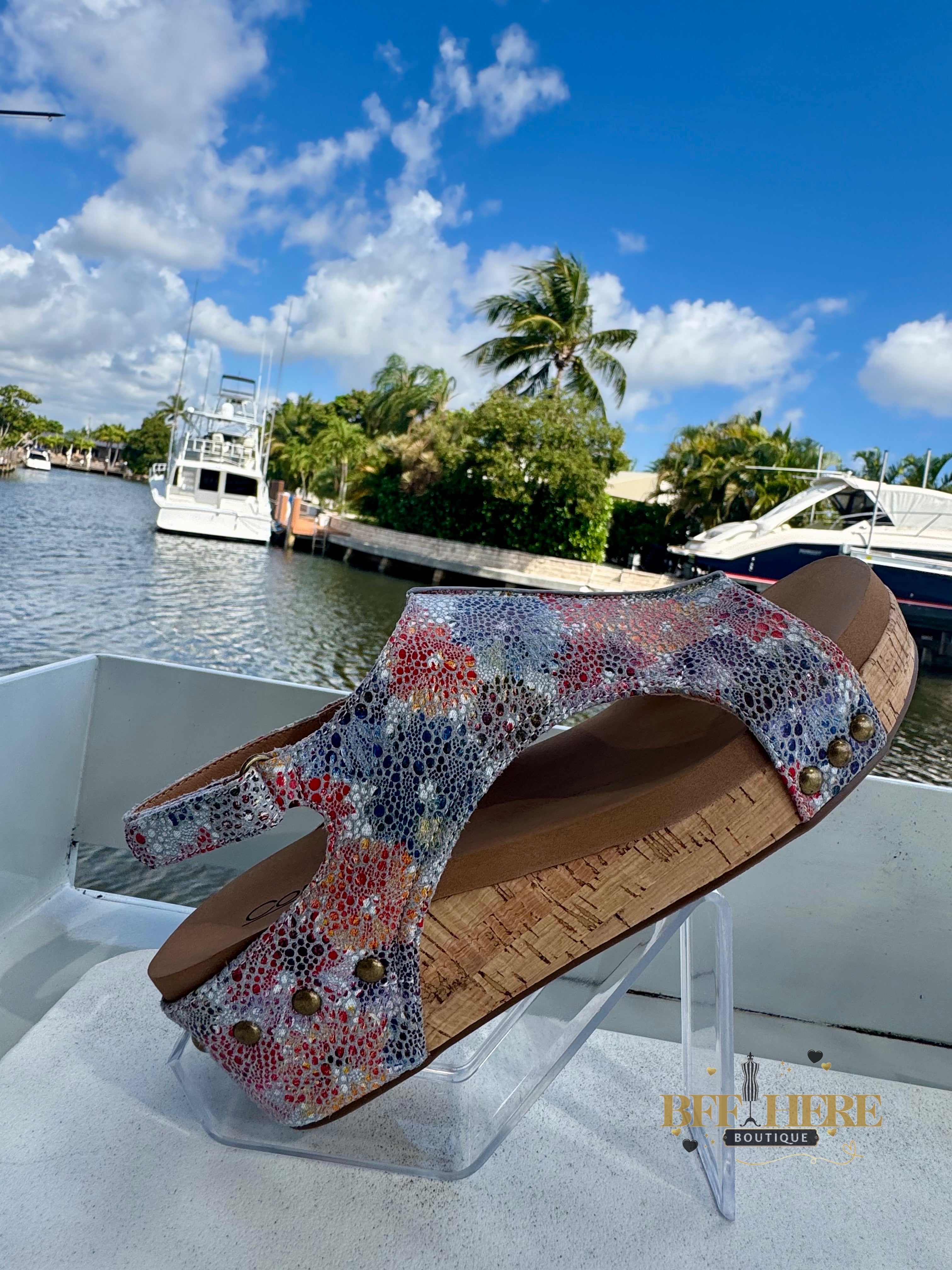 Volta II — Bright Multi Washed Floral by Corkys - BFF Here