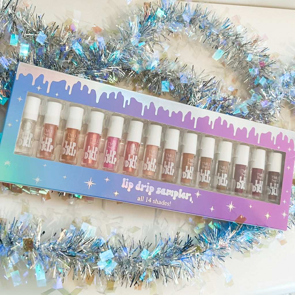 Holiday Mini Lip Drip Sampler Kit - All 14 Shades - BFF Here