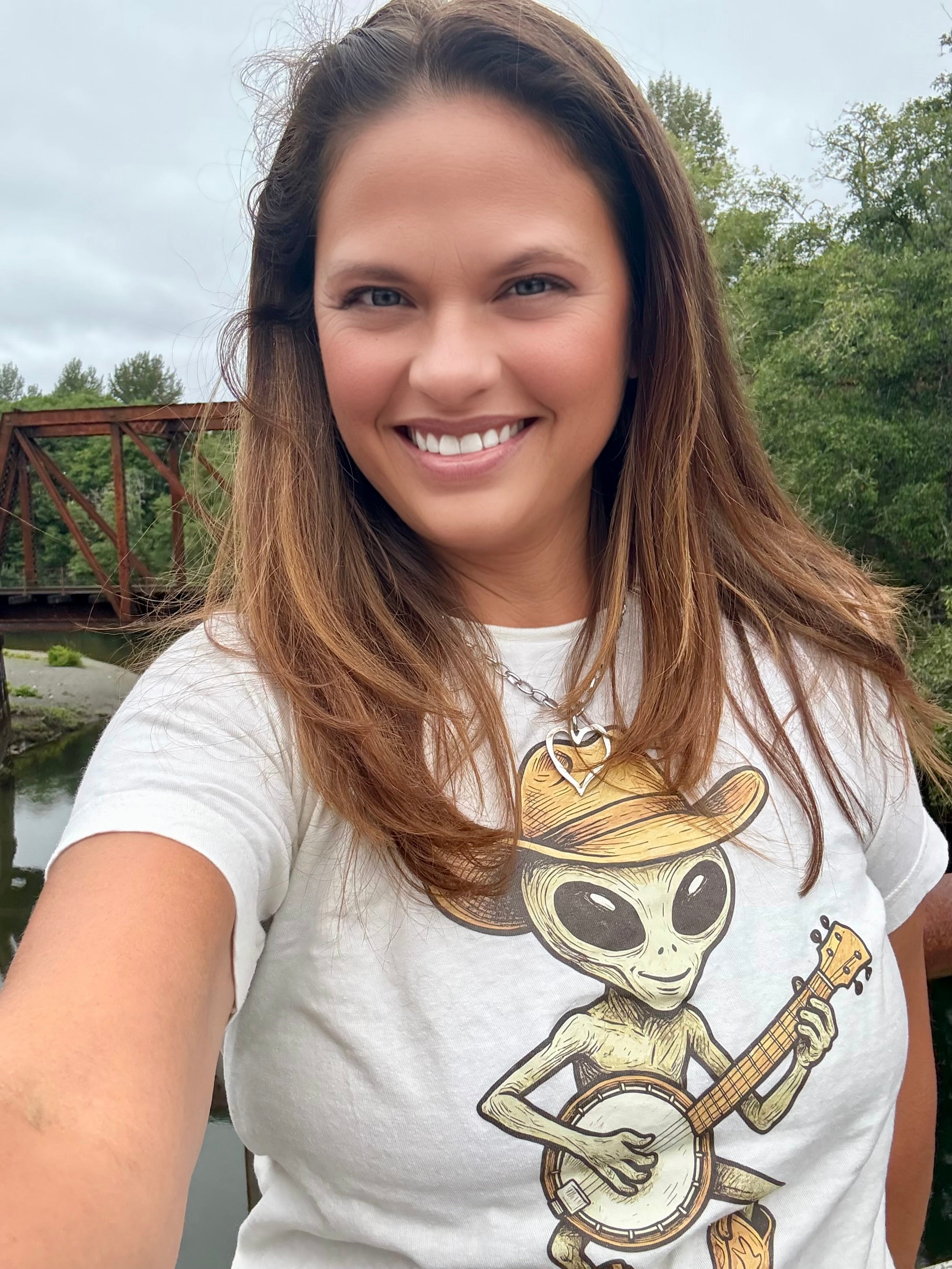 Honky Tonk Alien Tee - BFF Here