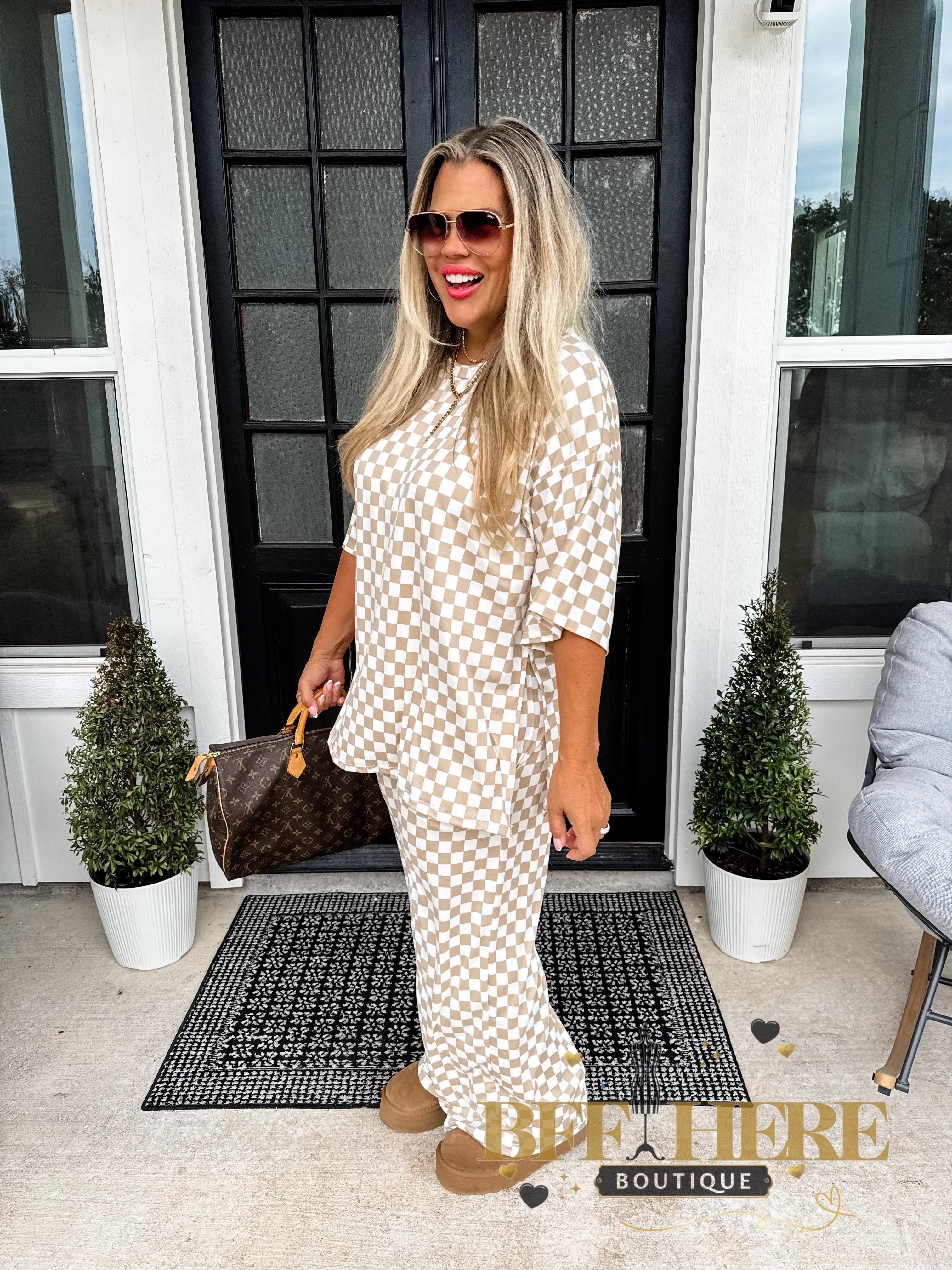 Check Me Out Side Slit Top by Blakeley - BFF Here