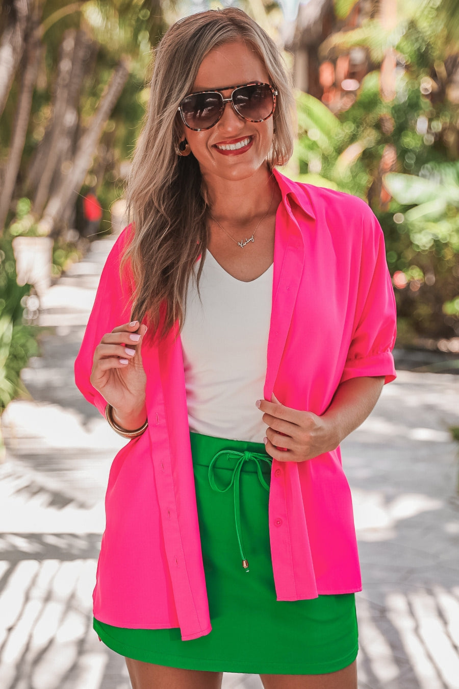 PREORDER: Solid Green Skort by Jess Lea (ETA: February)