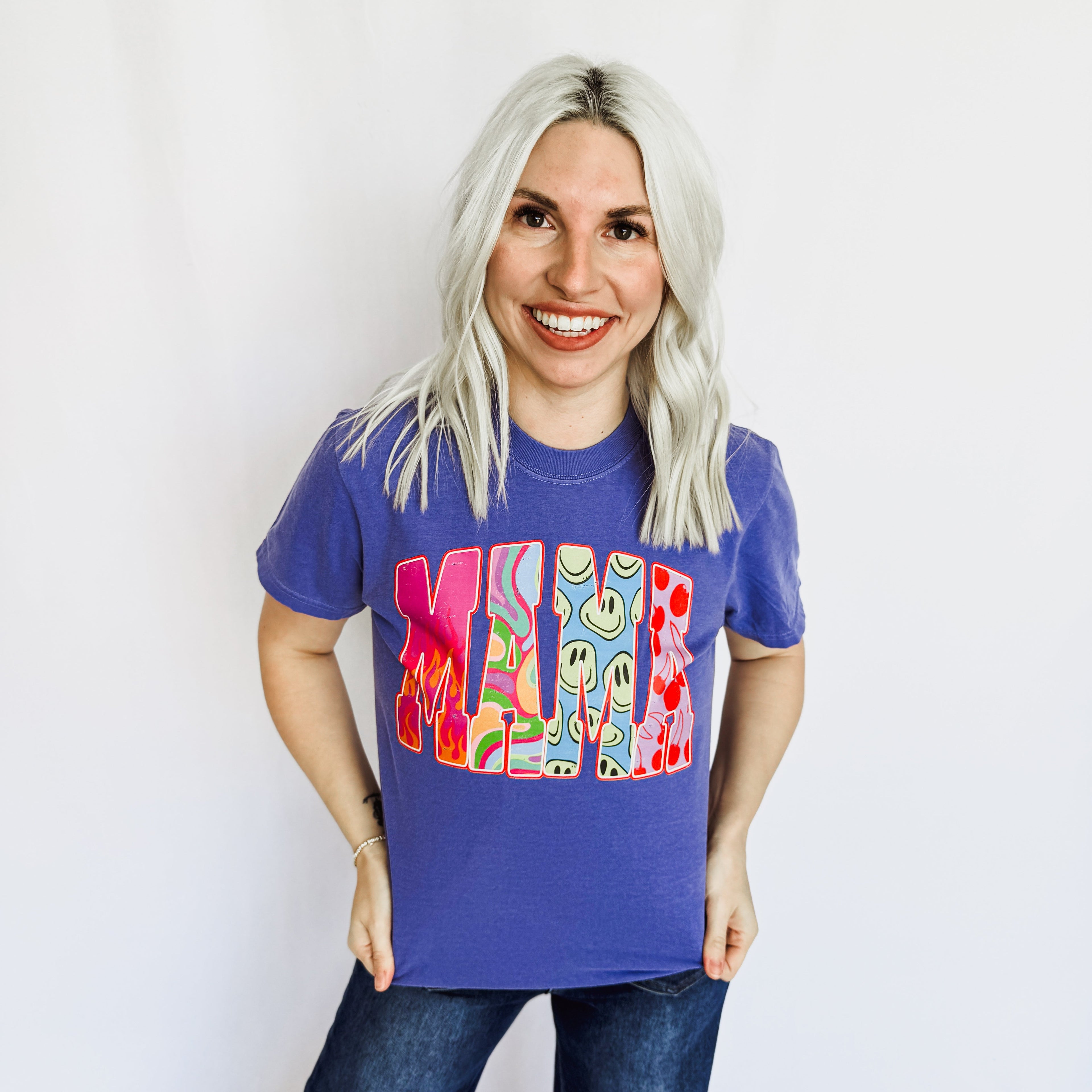 Retro Mama Graphic Tee by FestiviTees (Ships 2-3 weeks) - BFF Here