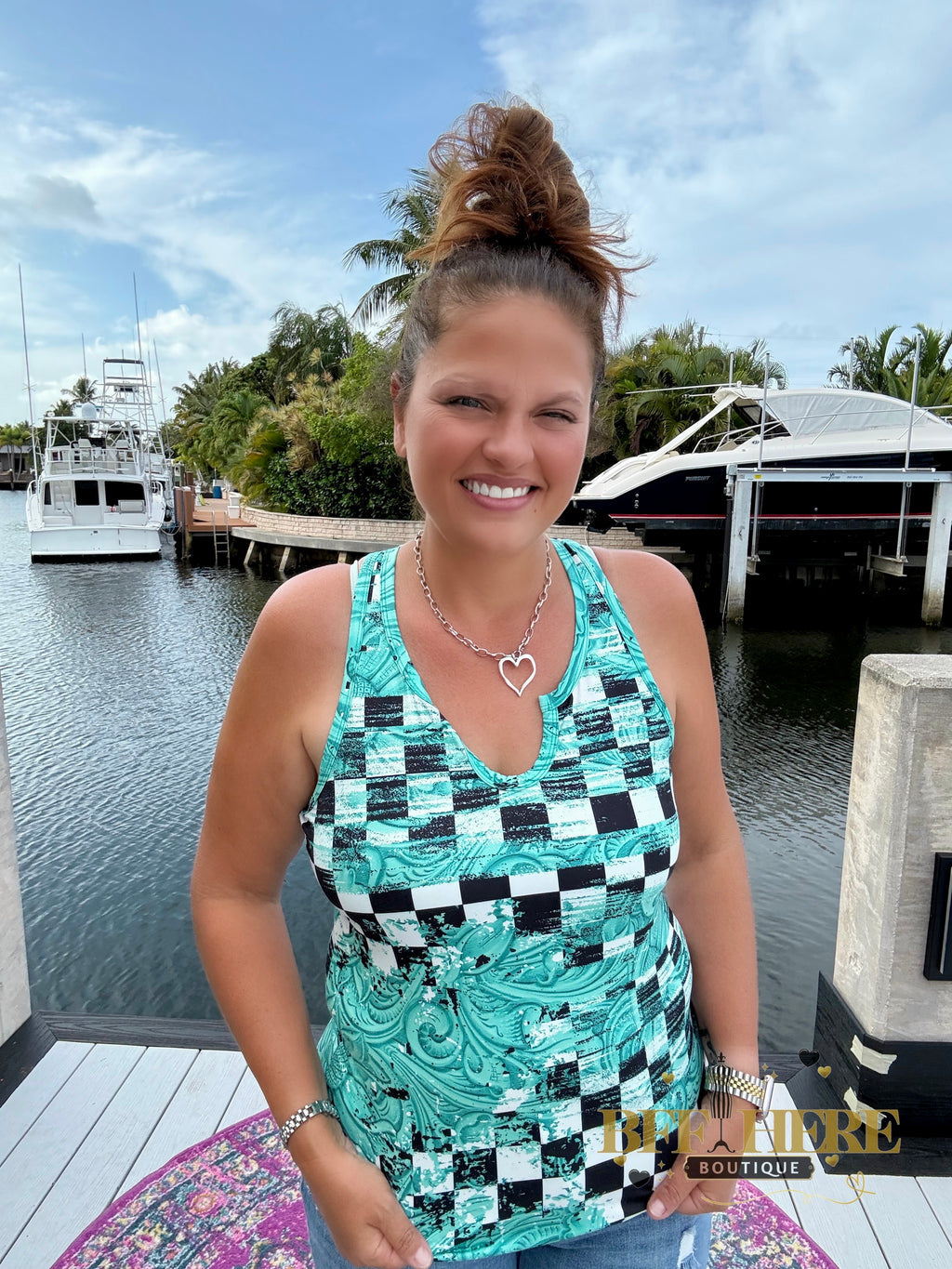 Miles Ahead Tank Top by Sterling Kreek - BFF Here