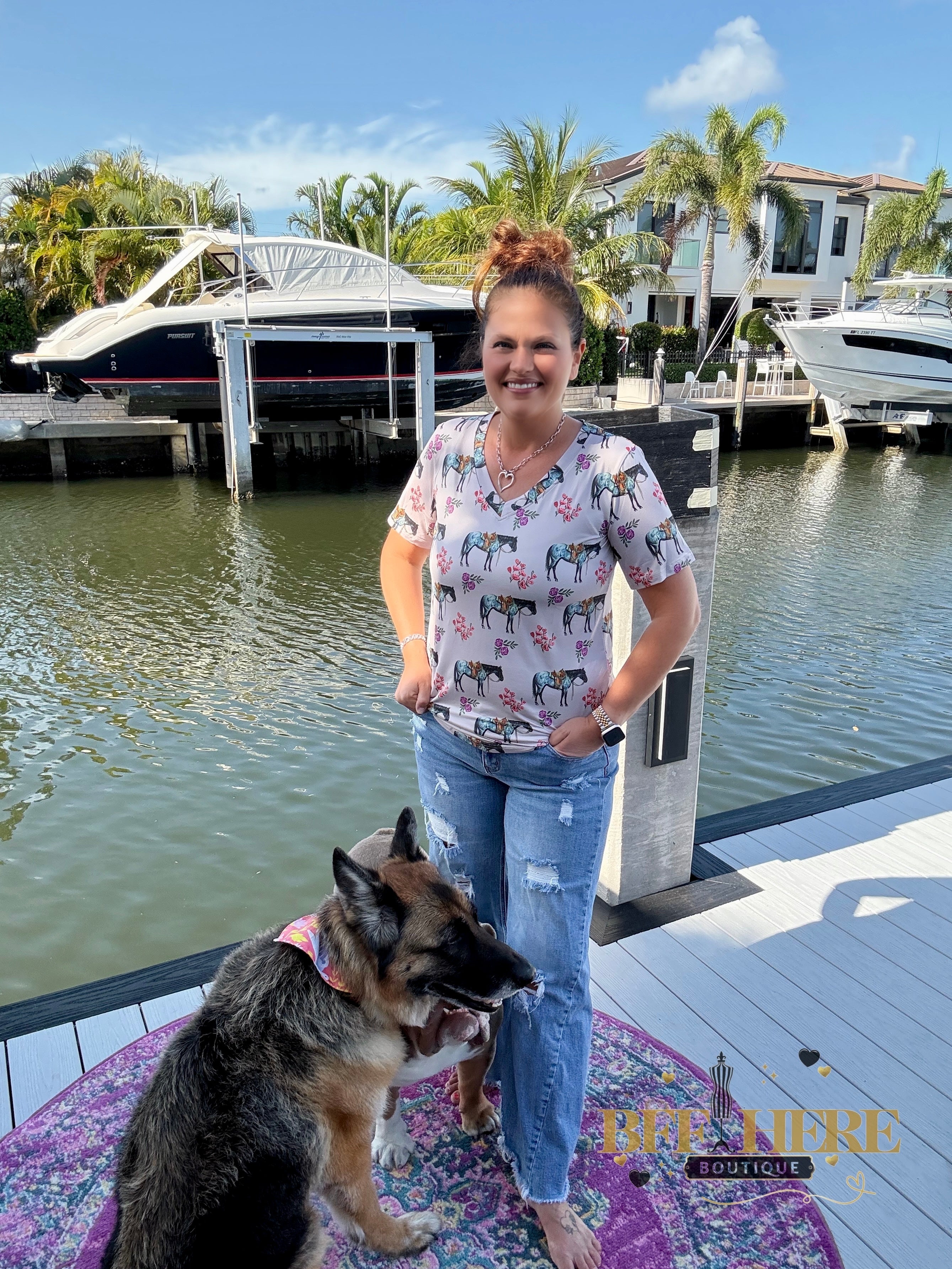 Old Town Road Top by Sterling Kreek - BFF Here