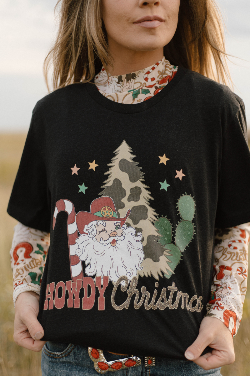 Howdy Santa Tee by Sterling Kreek - BFF Here