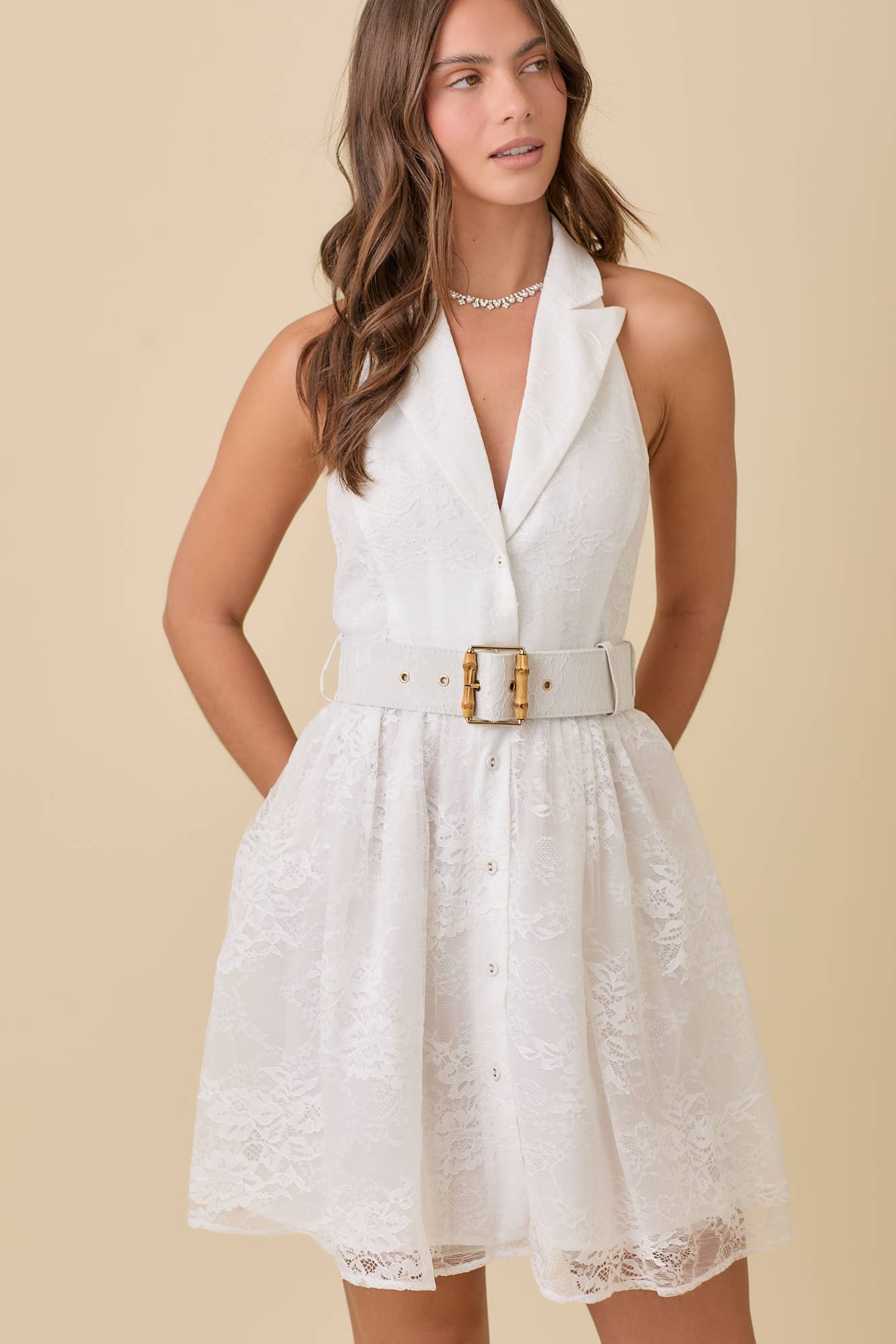 PREORDER: Timeless Grace Lace Dress (ETA: Mid March) - BFF Here