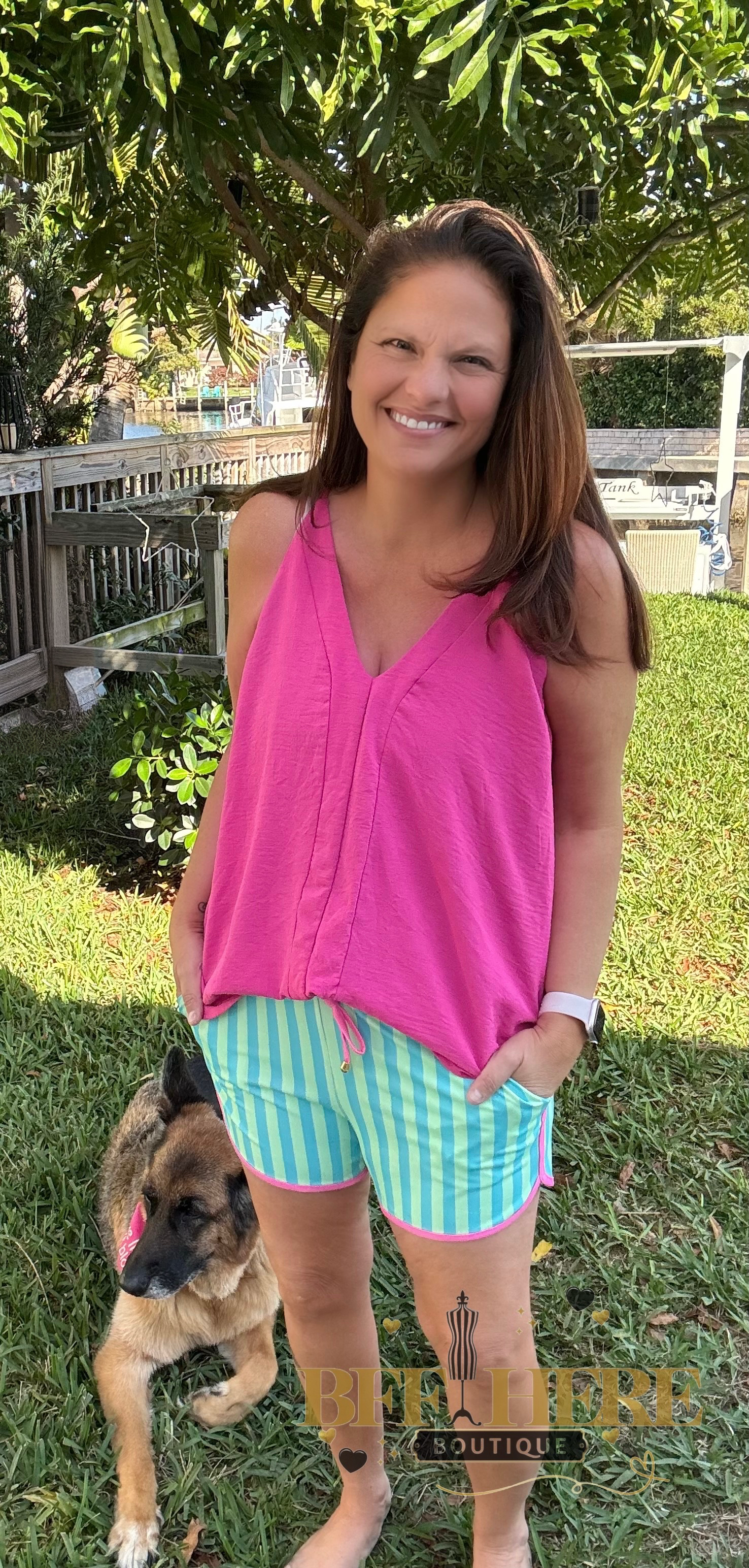 Seaside Stripes Everyday Shorts by Jess Lea - BFF Here