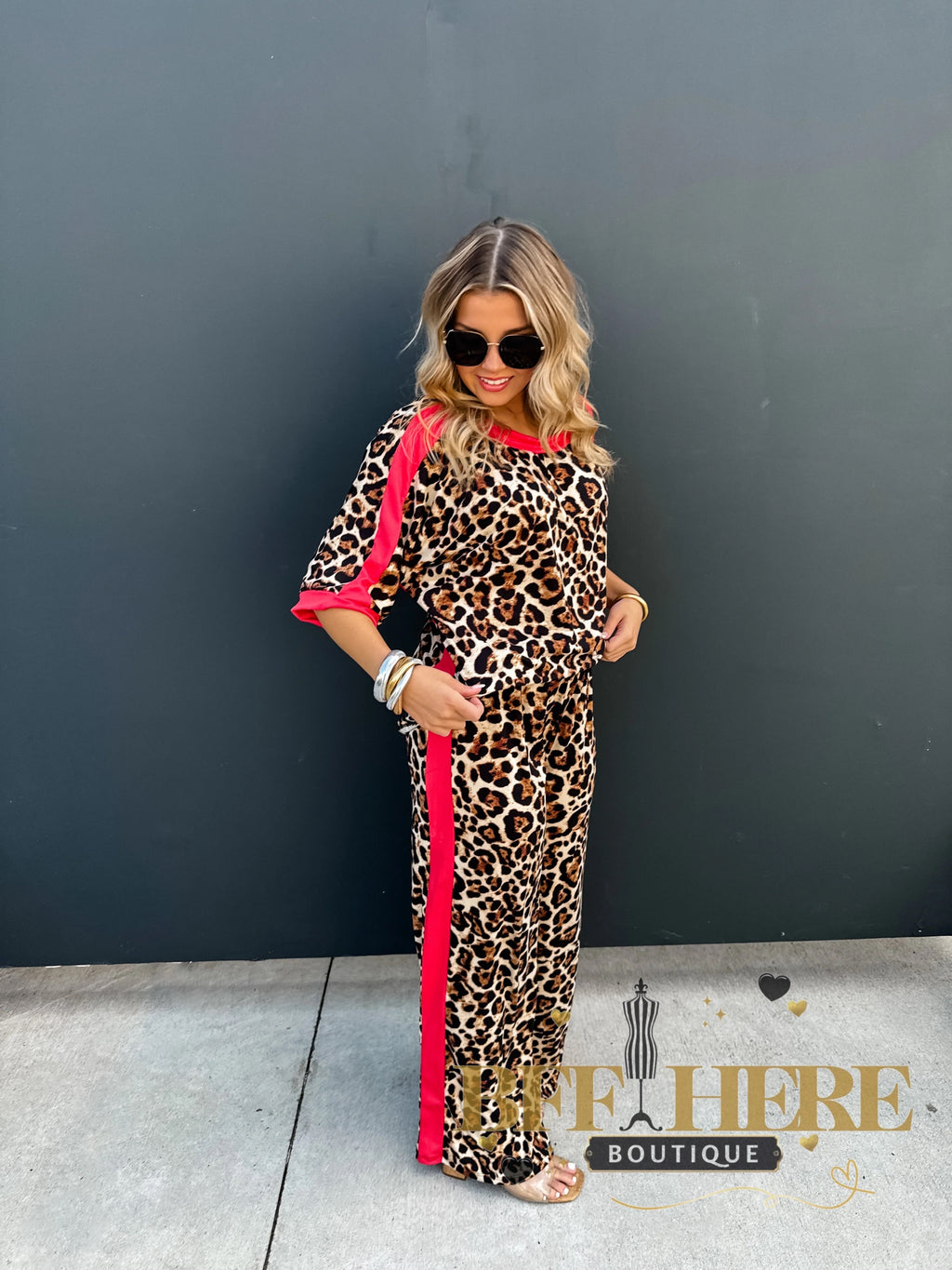 Wild Heart Cheetah Pants by Blakeley - BFF Here