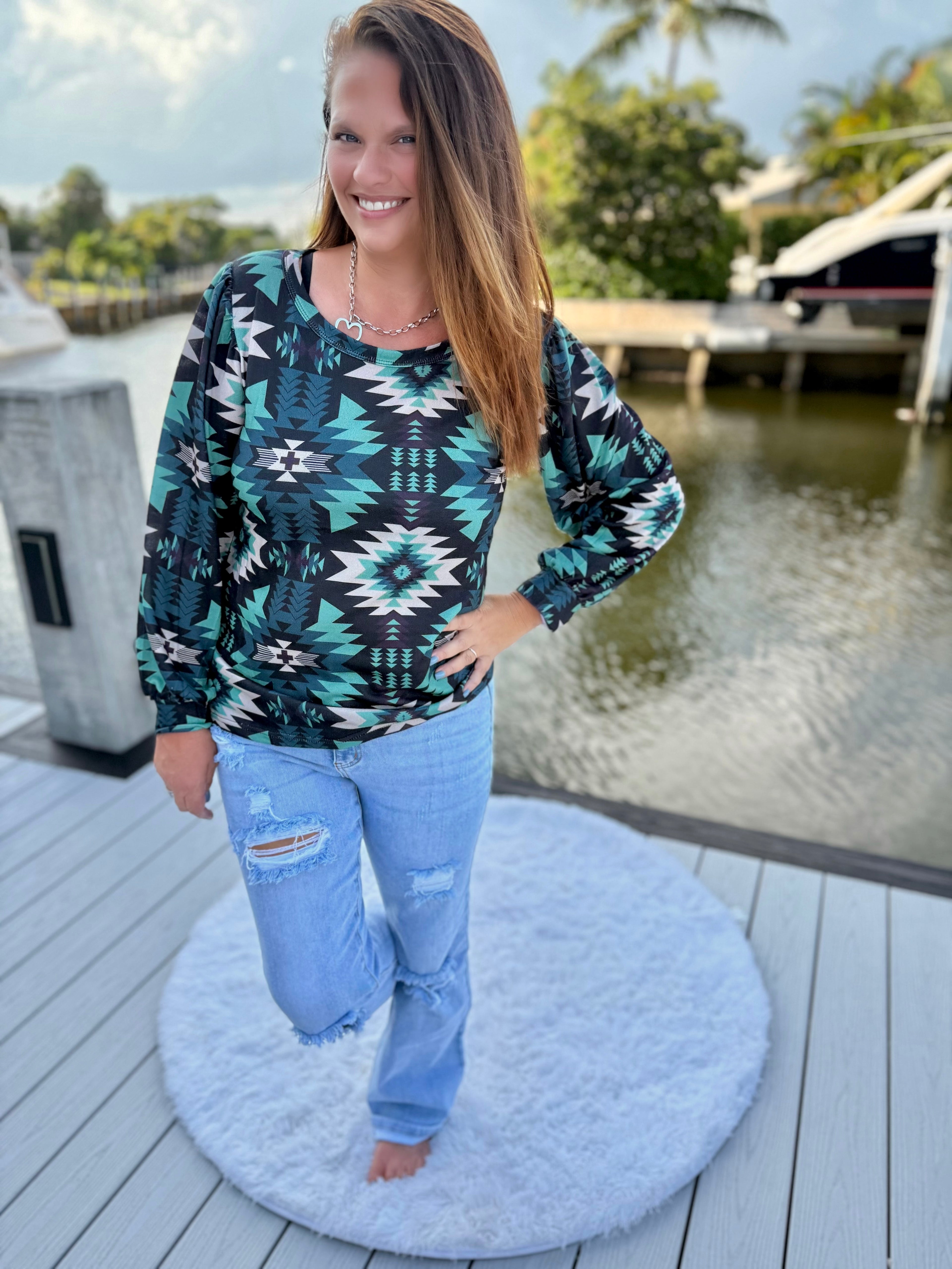 Midnight Mesa Top by Sterling Kreek - BFF Here