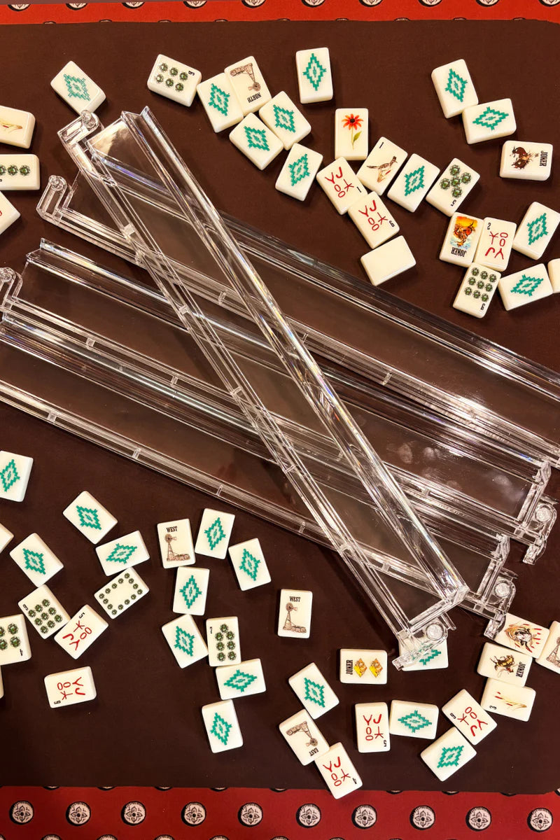 Wild West Mahjong Racks ONLY (SET OF 4) by Sterling Kreek - BFF Here