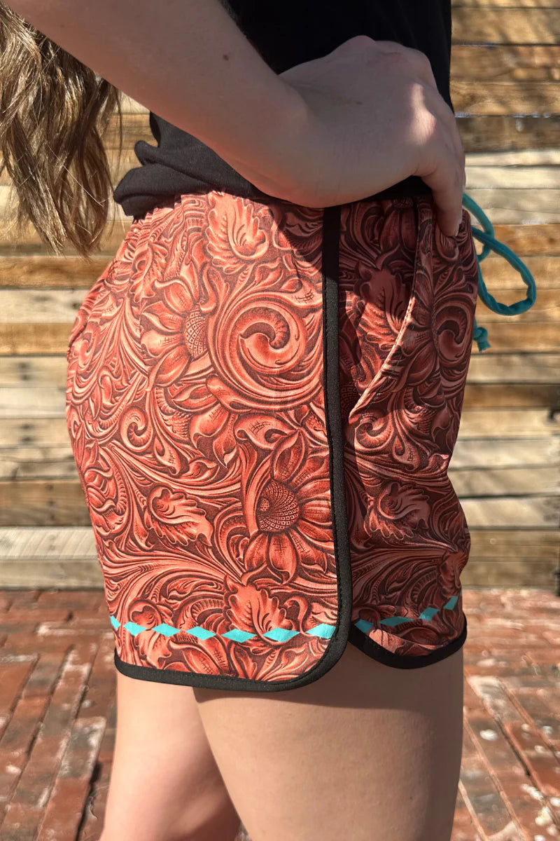 Tooled In Beauty Shorts by Sterling Kreek - BFF Here