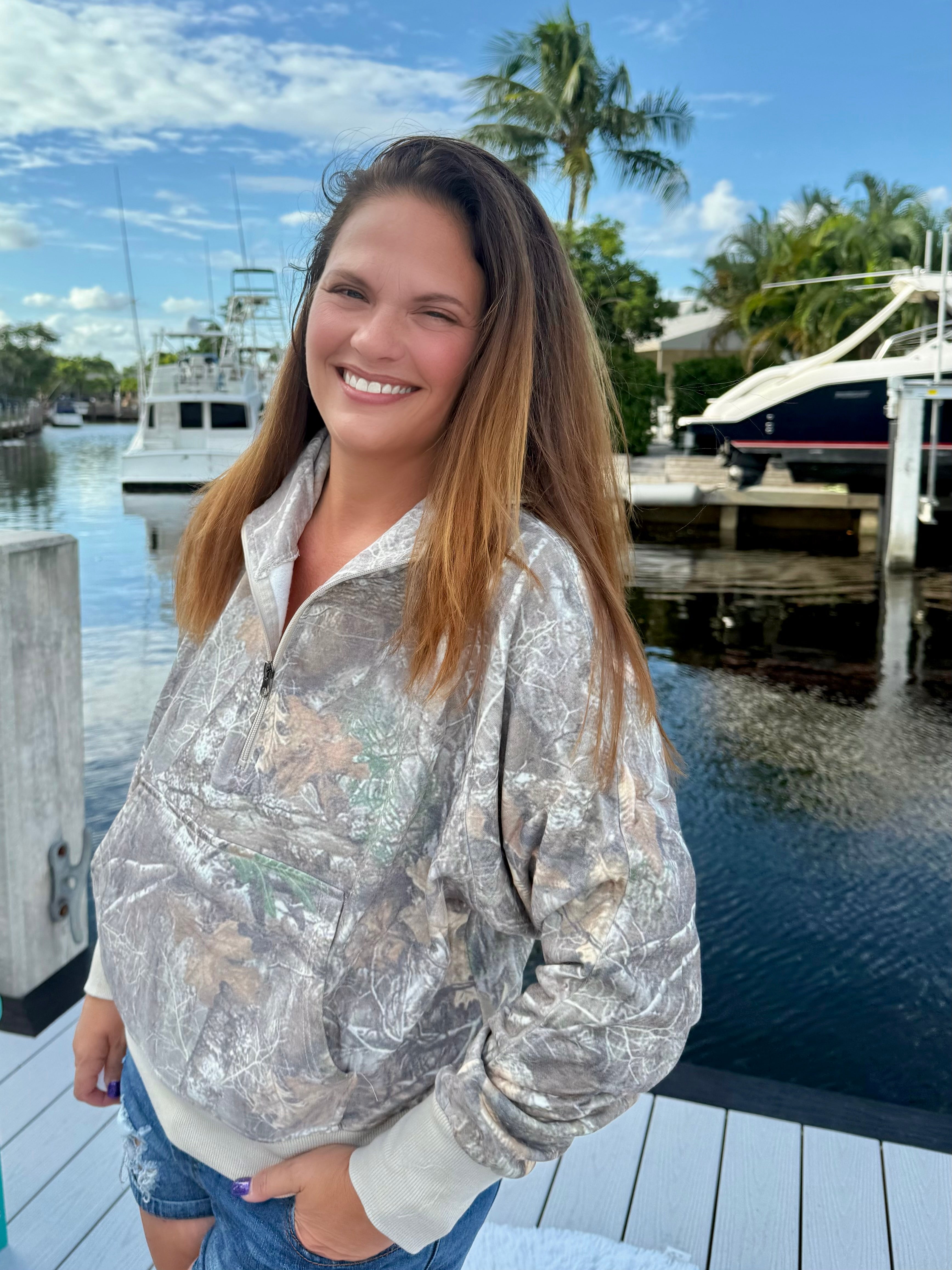 Easy Does It Pullover by Blakeley / Camo - BFF Here