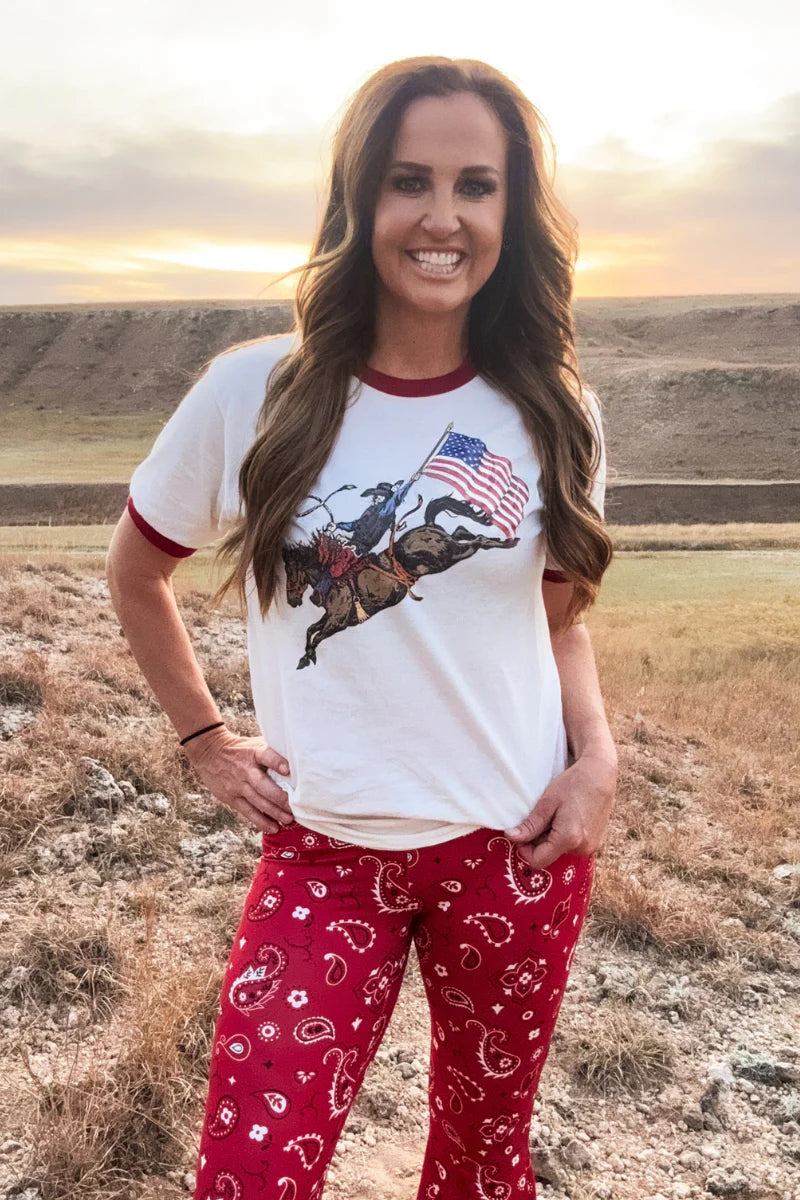Dust and Glory Ringer Tee by Sterling Kreek - BFF Here